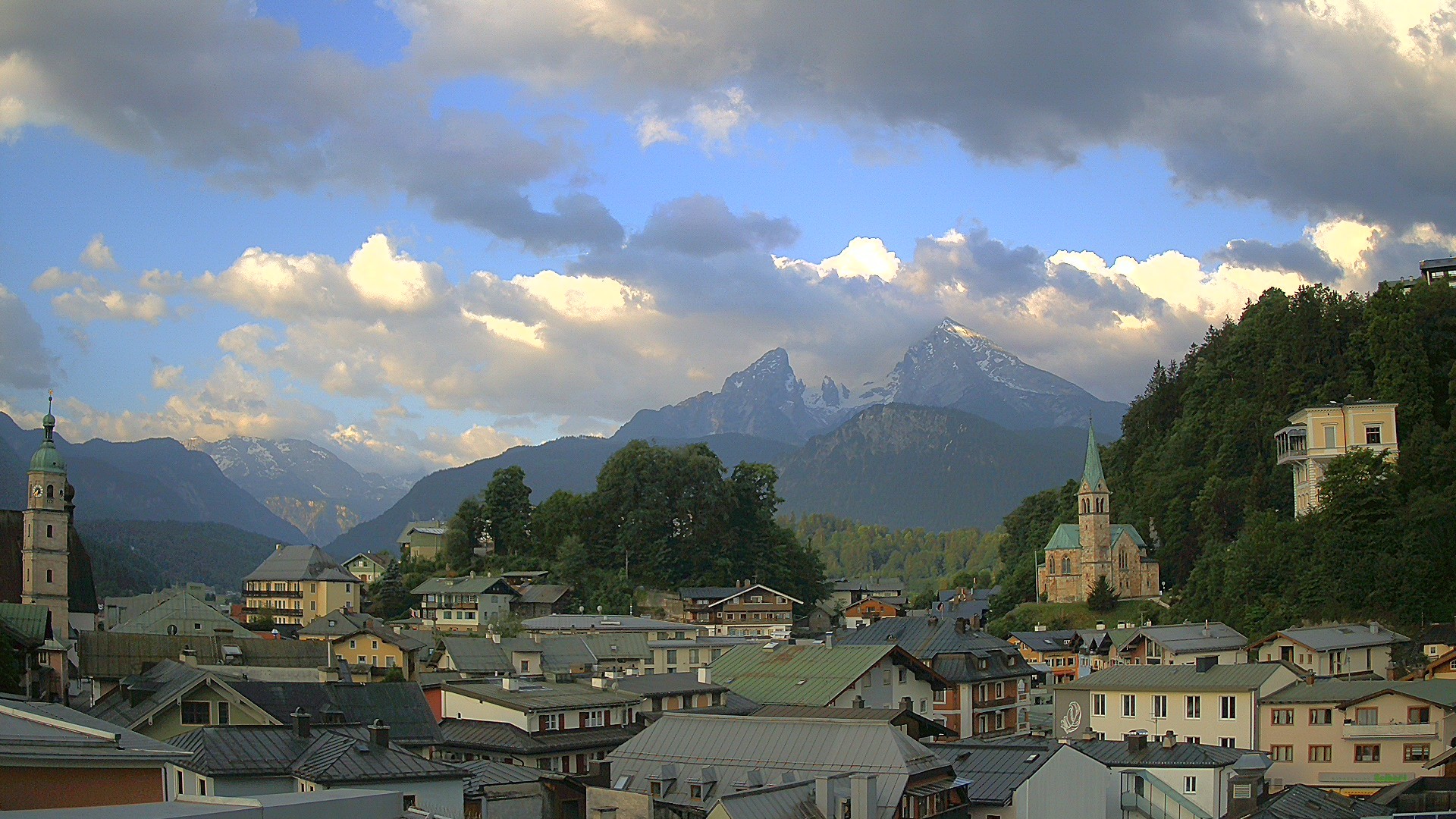 Archiv Foto Webcam Zentrum von Berchtesgaden