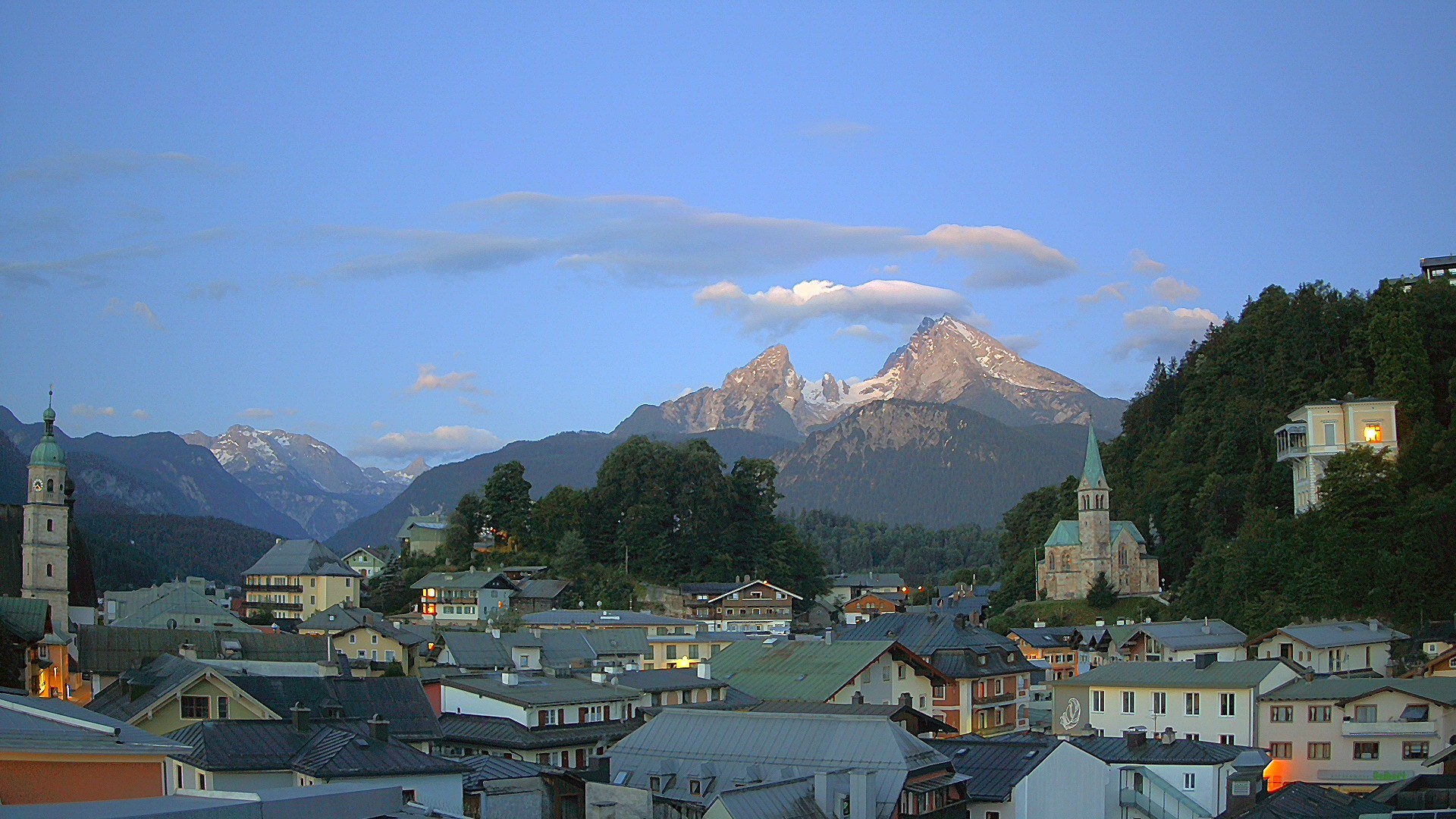 Archiv Foto Webcam Zentrum von Berchtesgaden