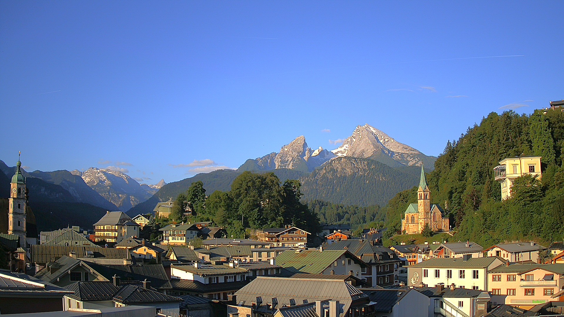 Archiv Foto Webcam Zentrum von Berchtesgaden