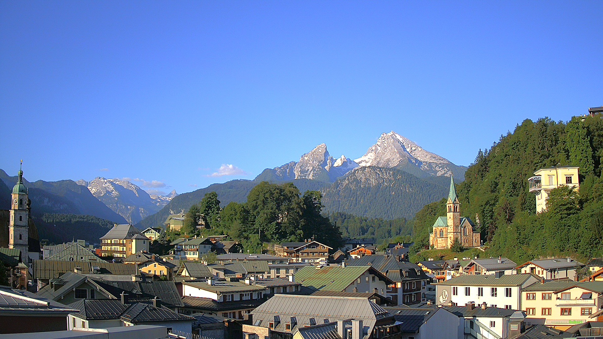 Archiv Foto Webcam Zentrum von Berchtesgaden