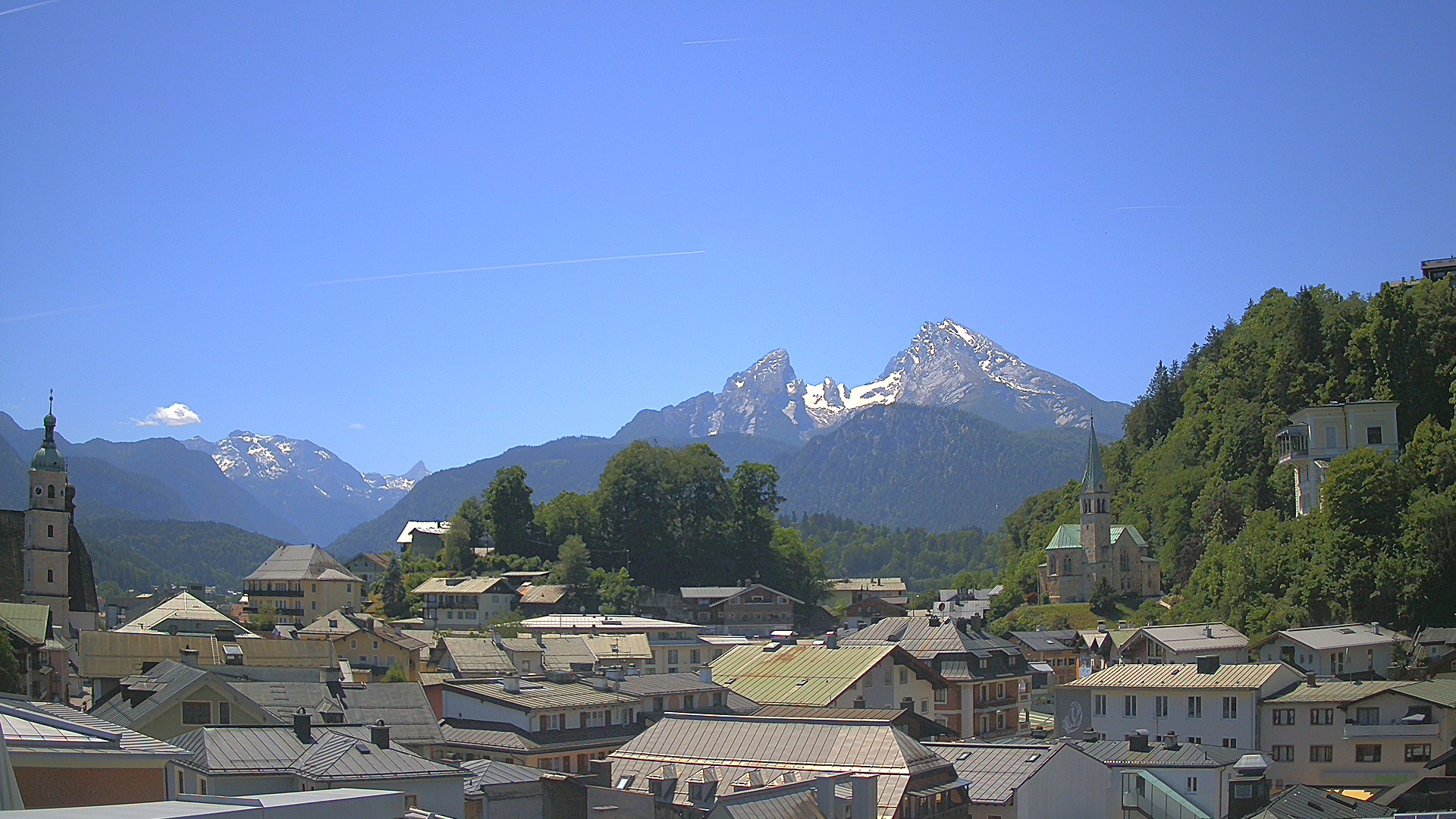 Archiv Foto Webcam Zentrum von Berchtesgaden
