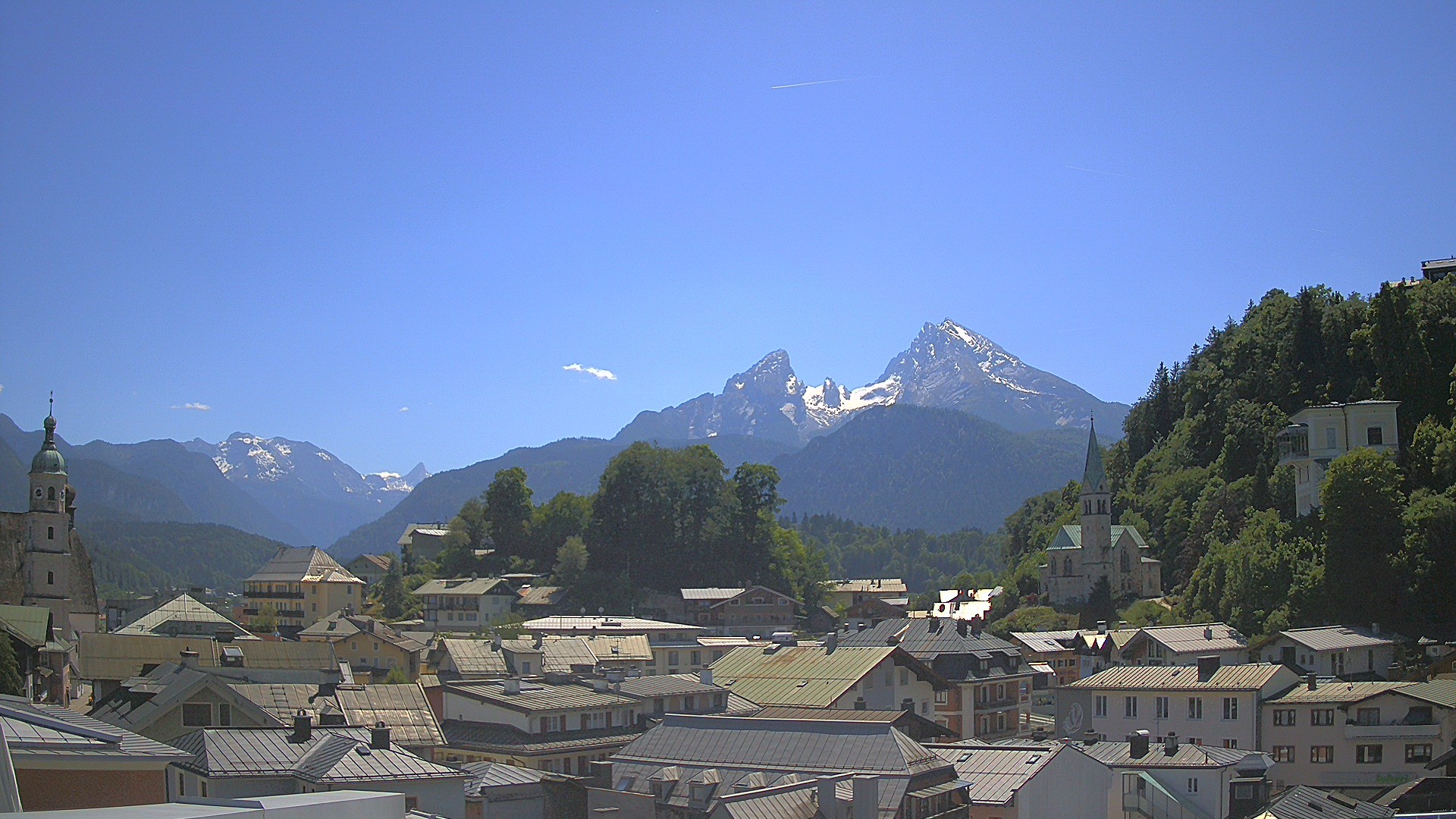 Archiv Foto Webcam Zentrum von Berchtesgaden
