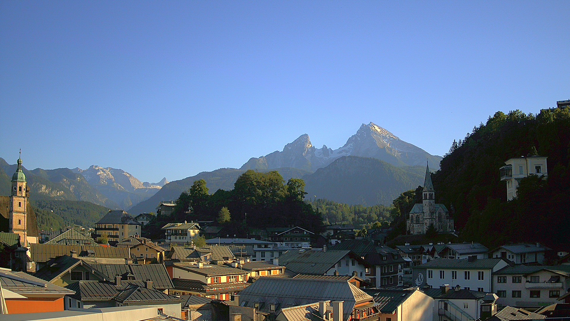 Archiv Foto Webcam Zentrum von Berchtesgaden