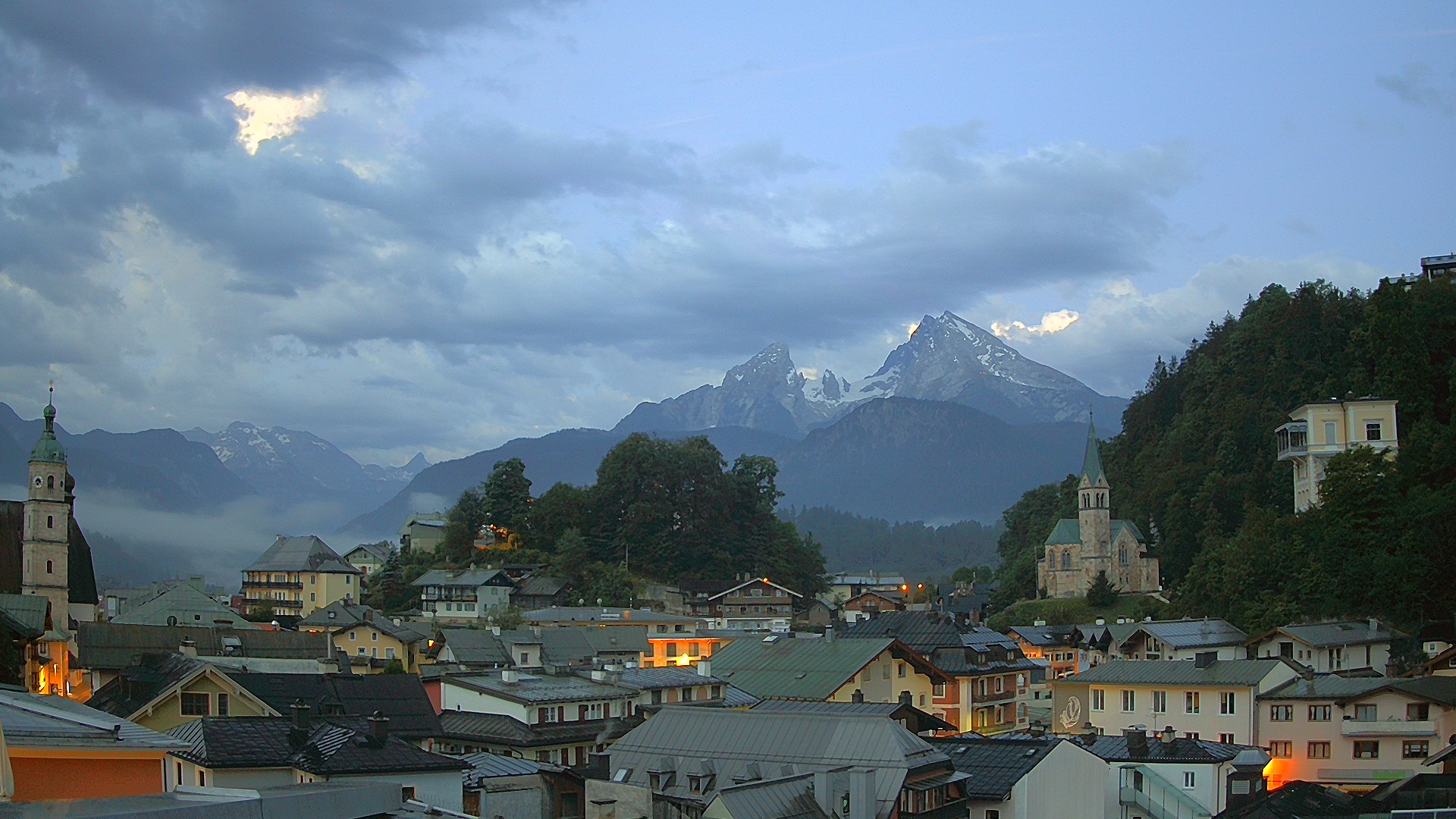 Archiv Foto Webcam Zentrum von Berchtesgaden
