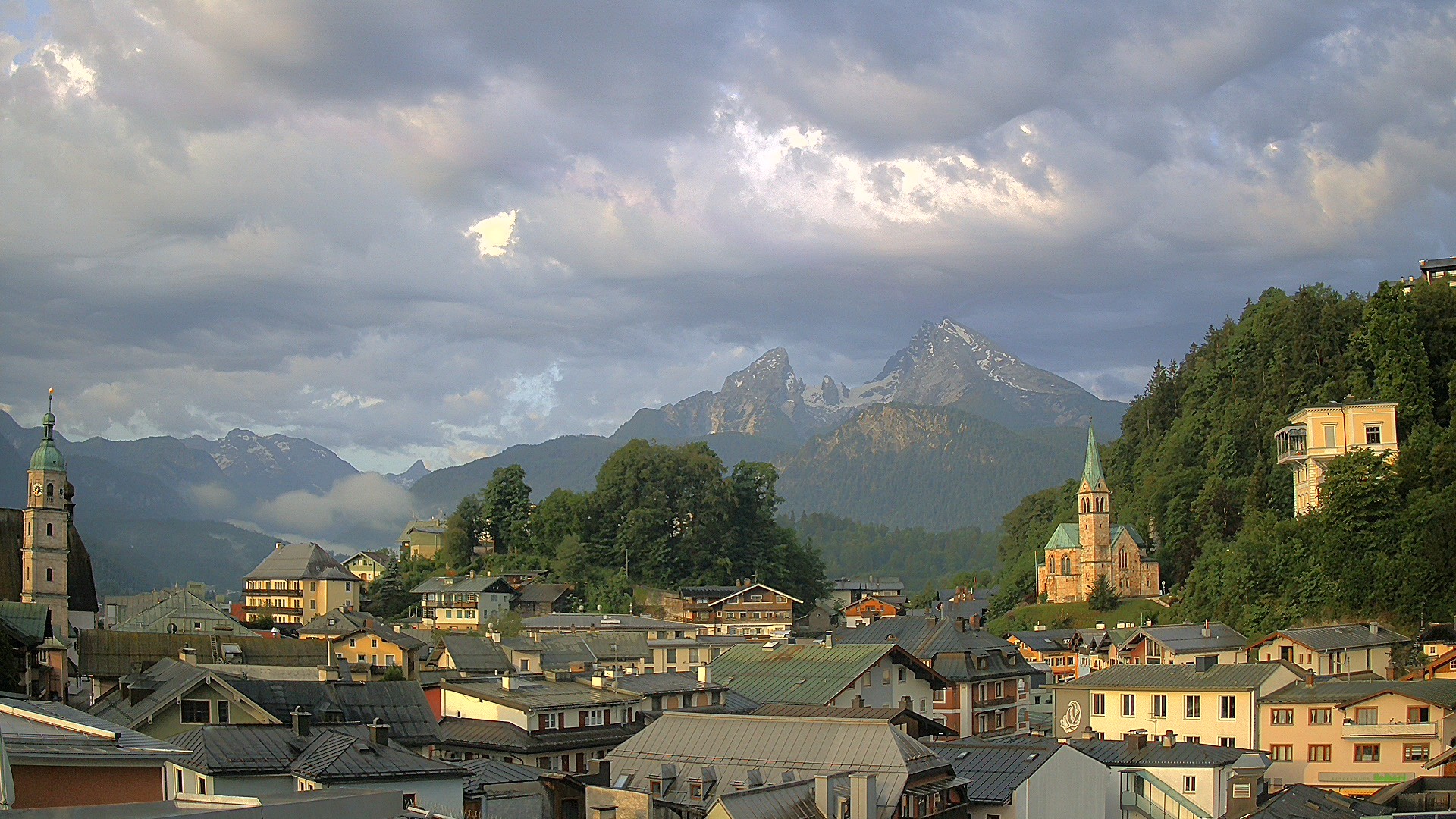 Archiv Foto Webcam Zentrum von Berchtesgaden