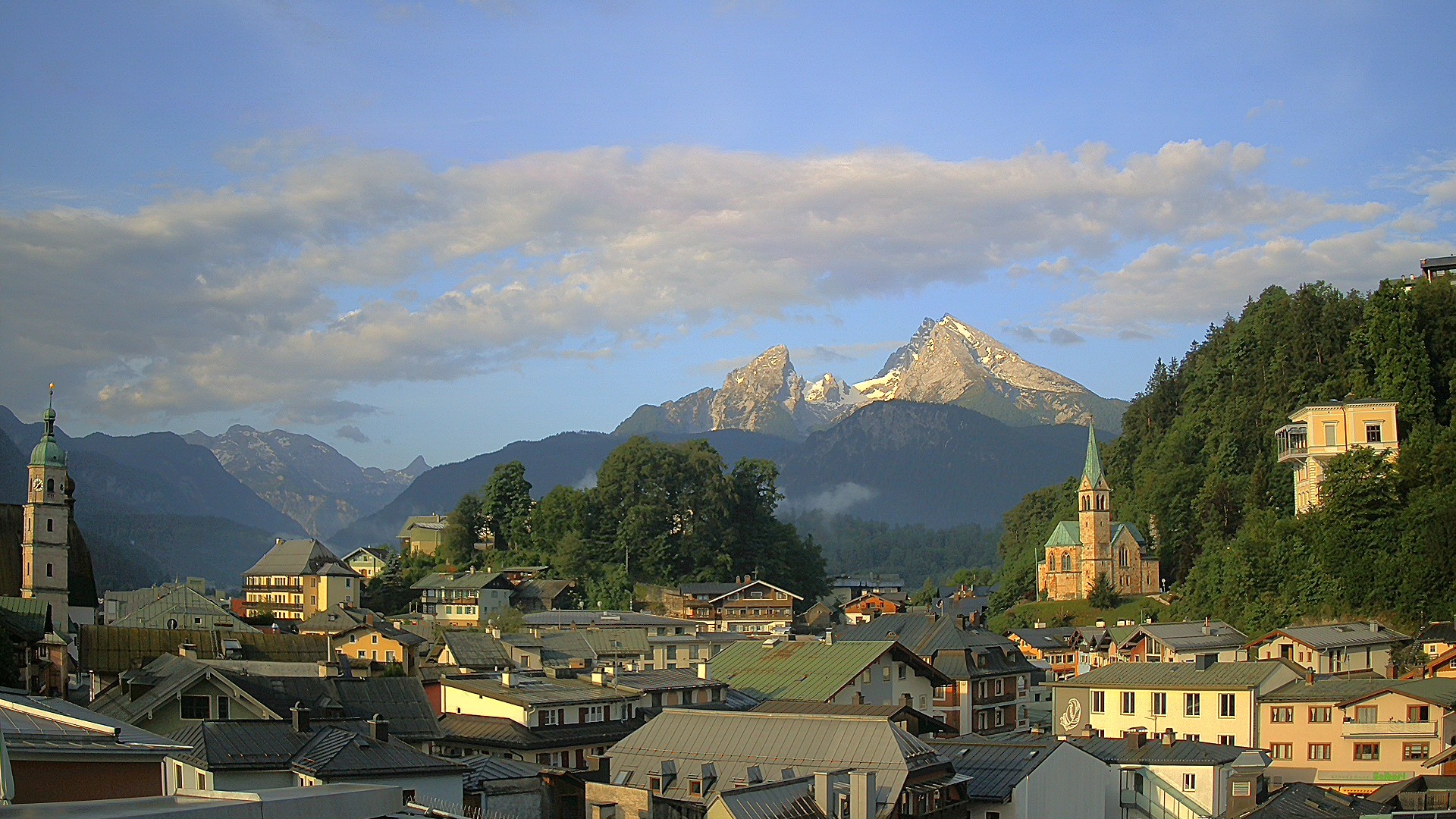 Archiv Foto Webcam Zentrum von Berchtesgaden