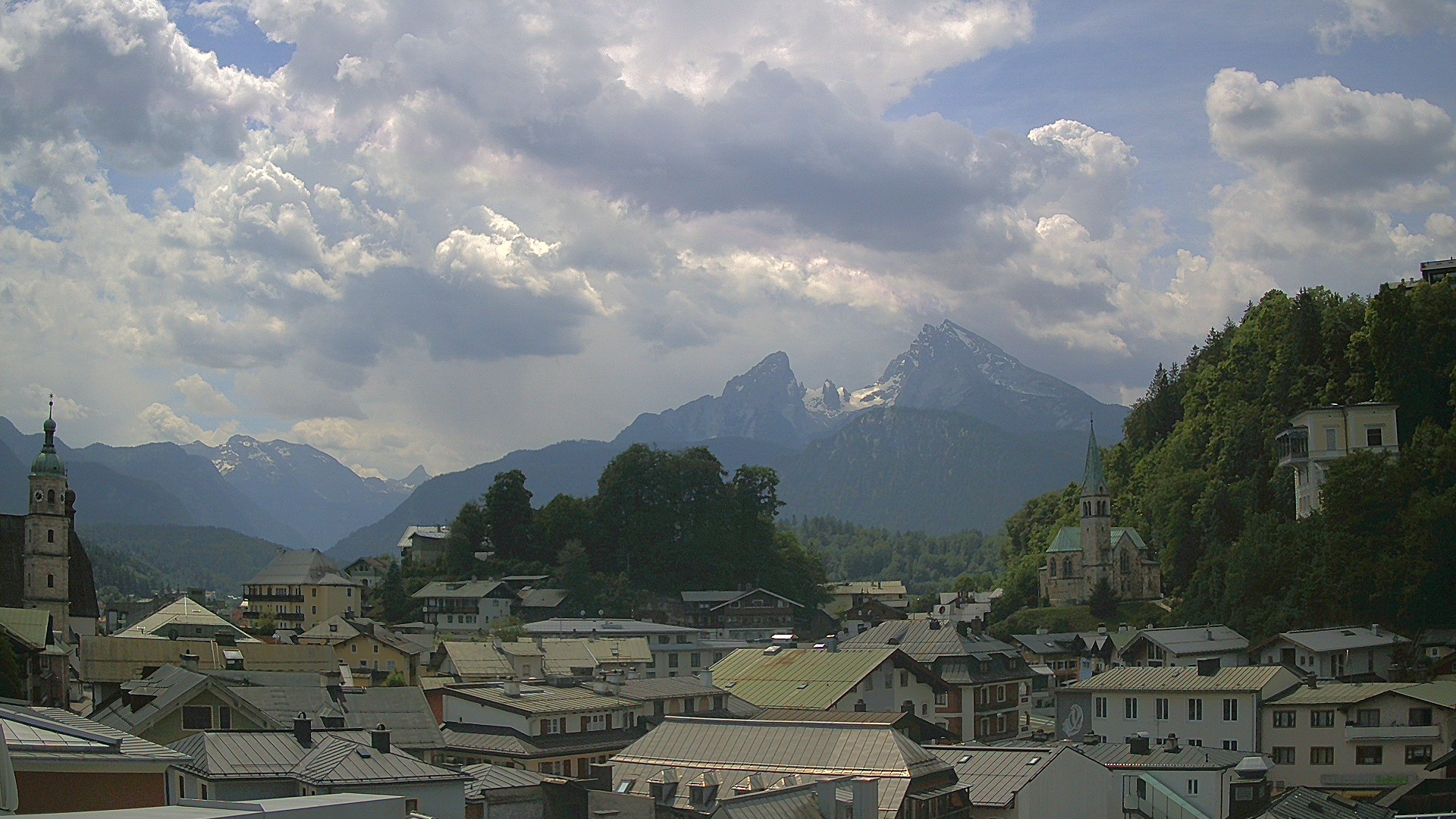Archiv Foto Webcam Zentrum von Berchtesgaden