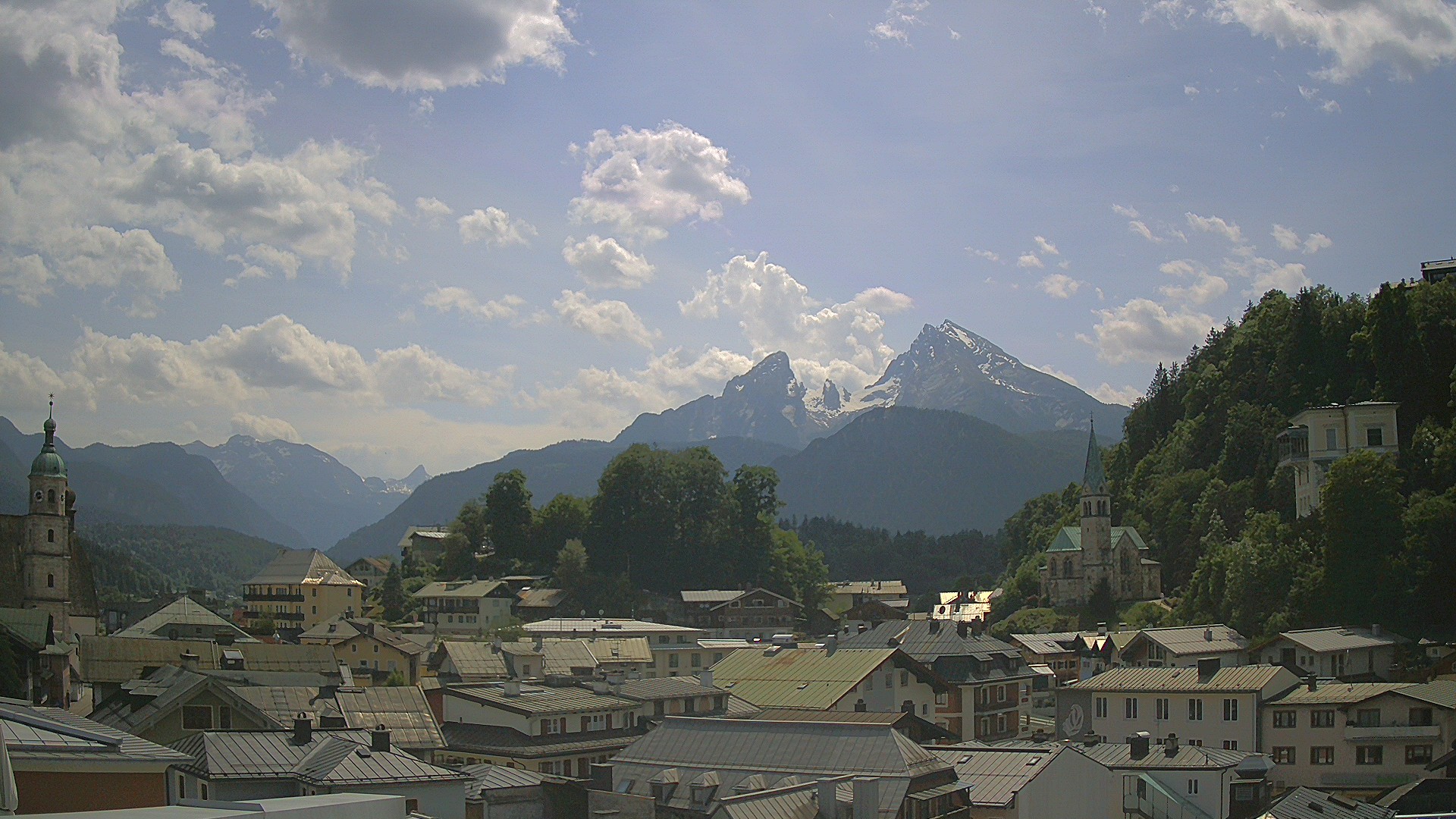 Archiv Foto Webcam Zentrum von Berchtesgaden