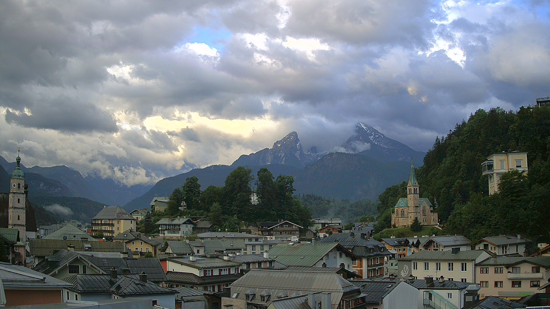 Archiv Foto Webcam Zentrum von Berchtesgaden