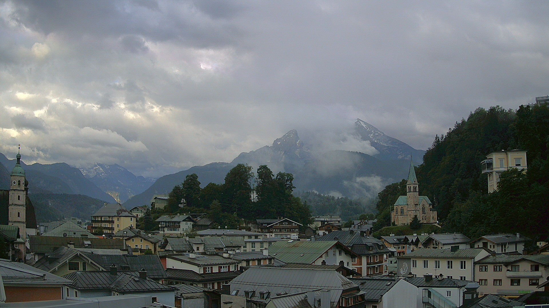 Archiv Foto Webcam Zentrum von Berchtesgaden