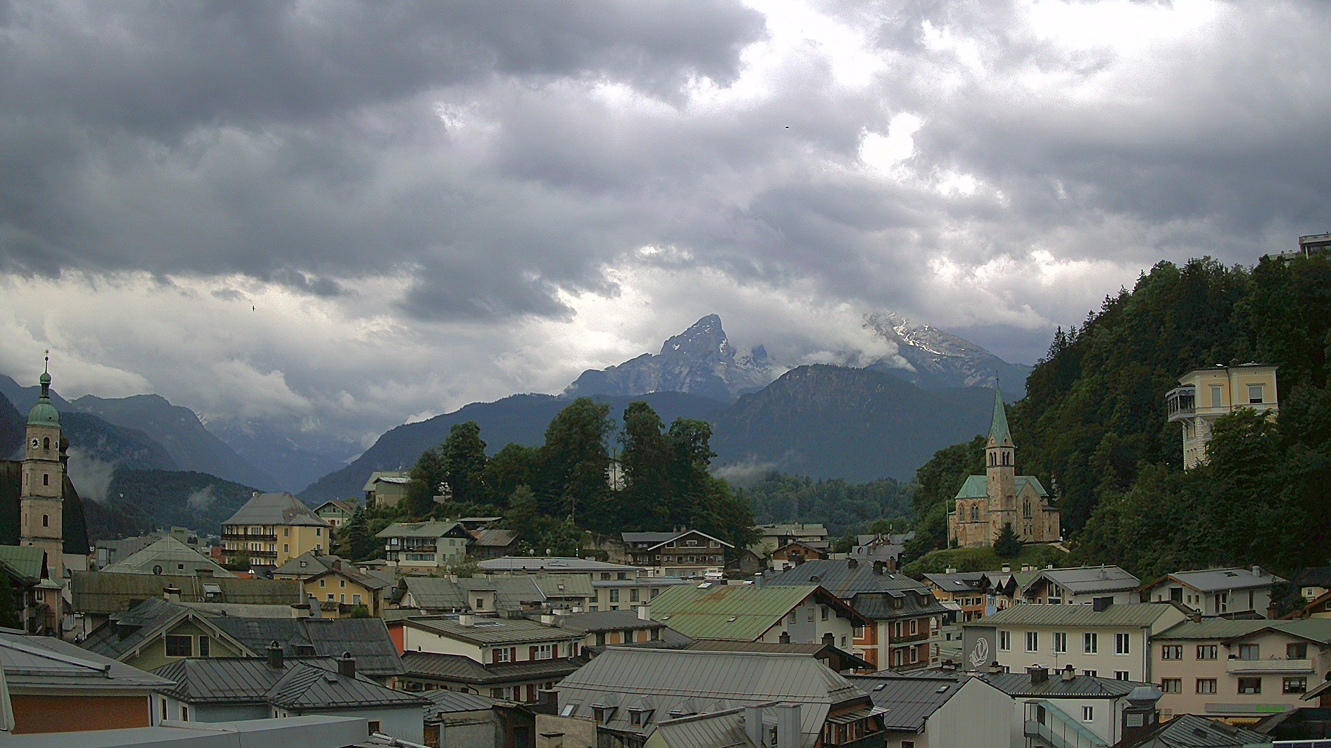 Archiv Foto Webcam Zentrum von Berchtesgaden