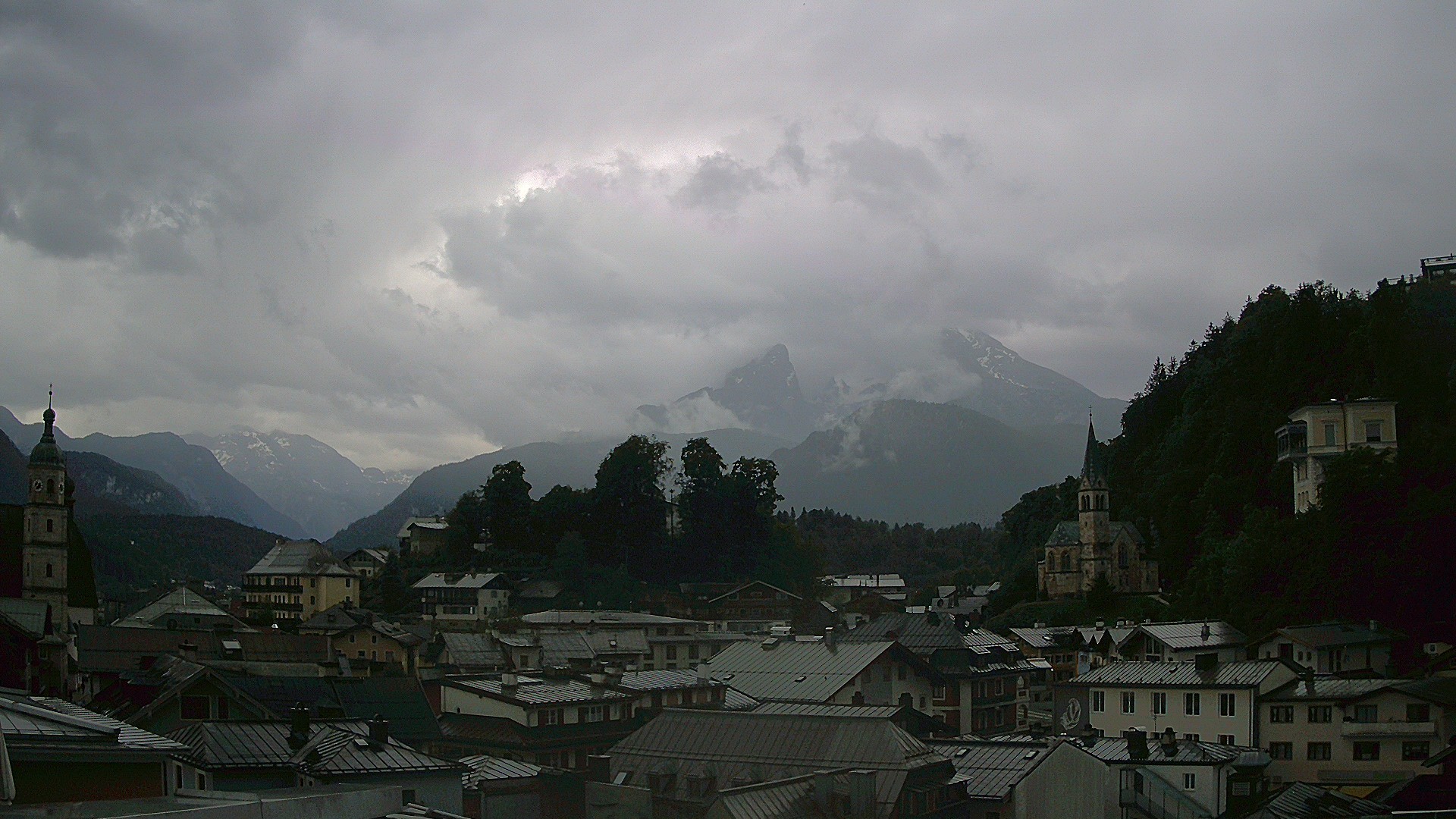 Archiv Foto Webcam Zentrum von Berchtesgaden