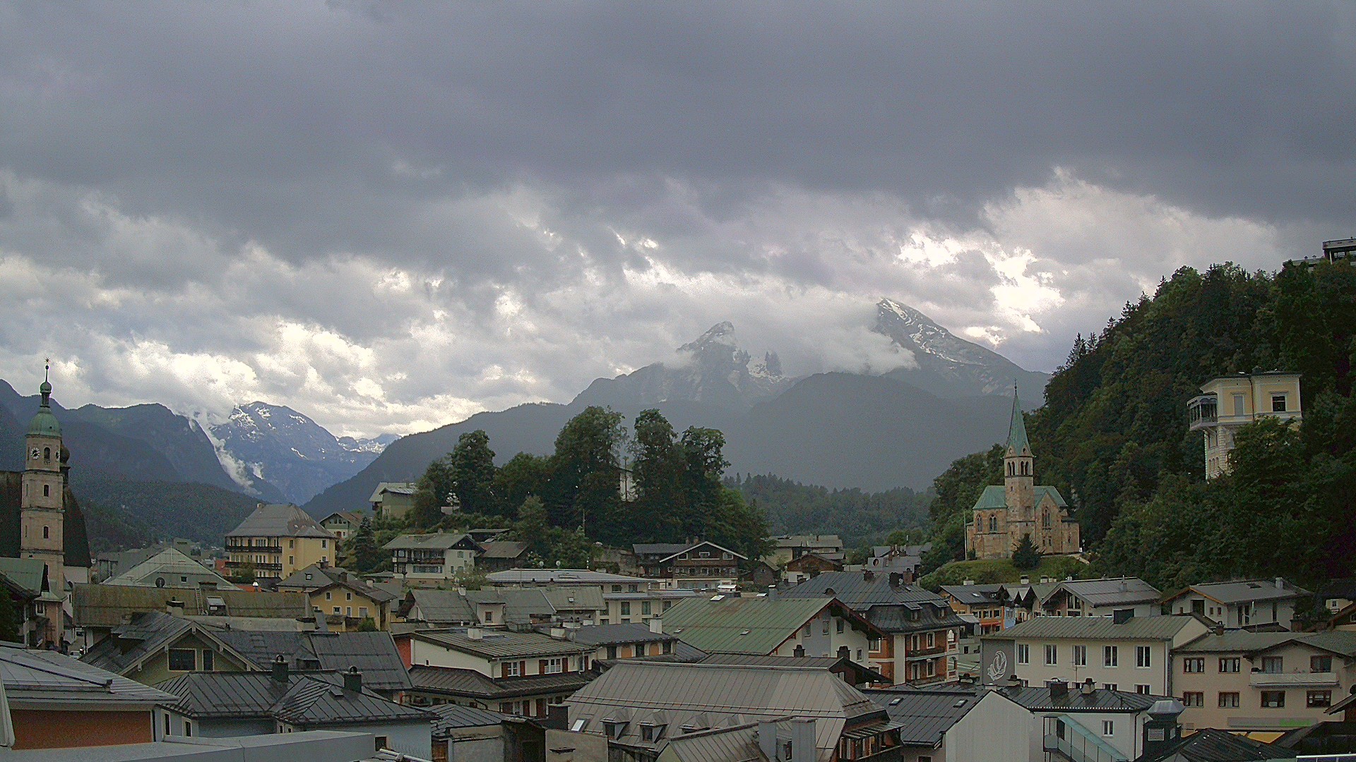 Archiv Foto Webcam Zentrum von Berchtesgaden