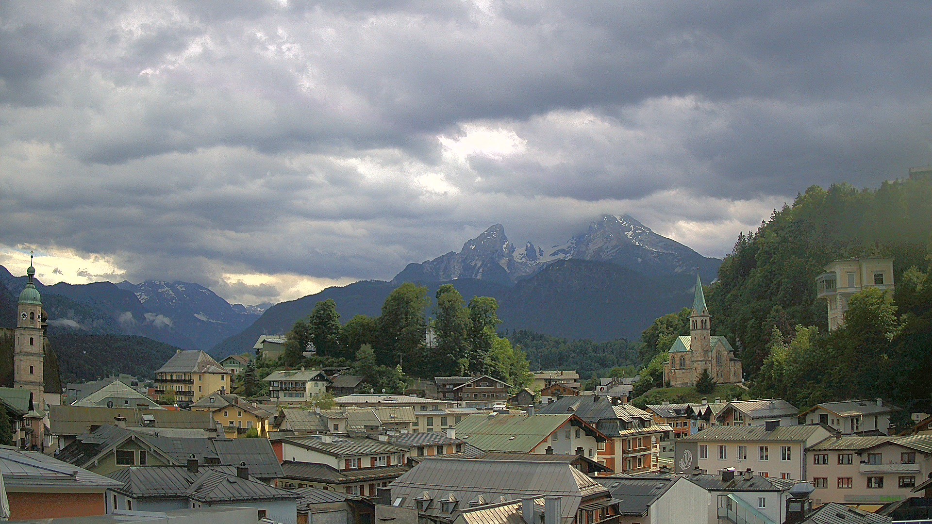 Archiv Foto Webcam Zentrum von Berchtesgaden