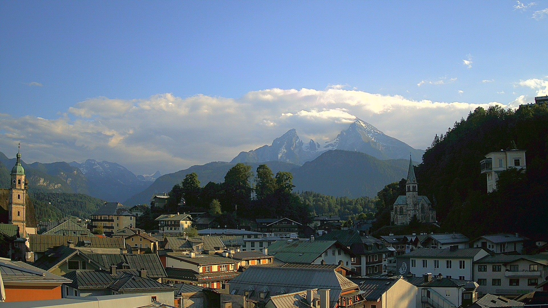 Archiv Foto Webcam Zentrum von Berchtesgaden
