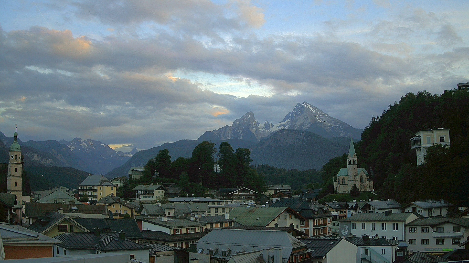 Archiv Foto Webcam Zentrum von Berchtesgaden