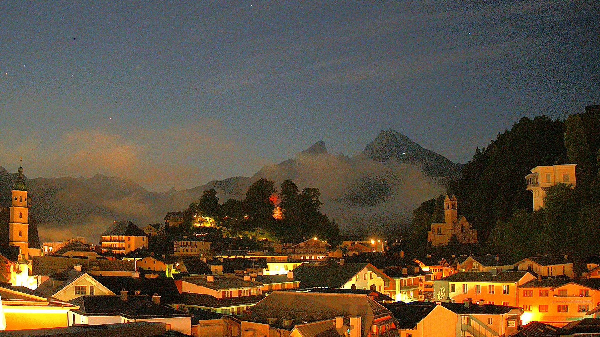 Archiv Foto Webcam Zentrum von Berchtesgaden