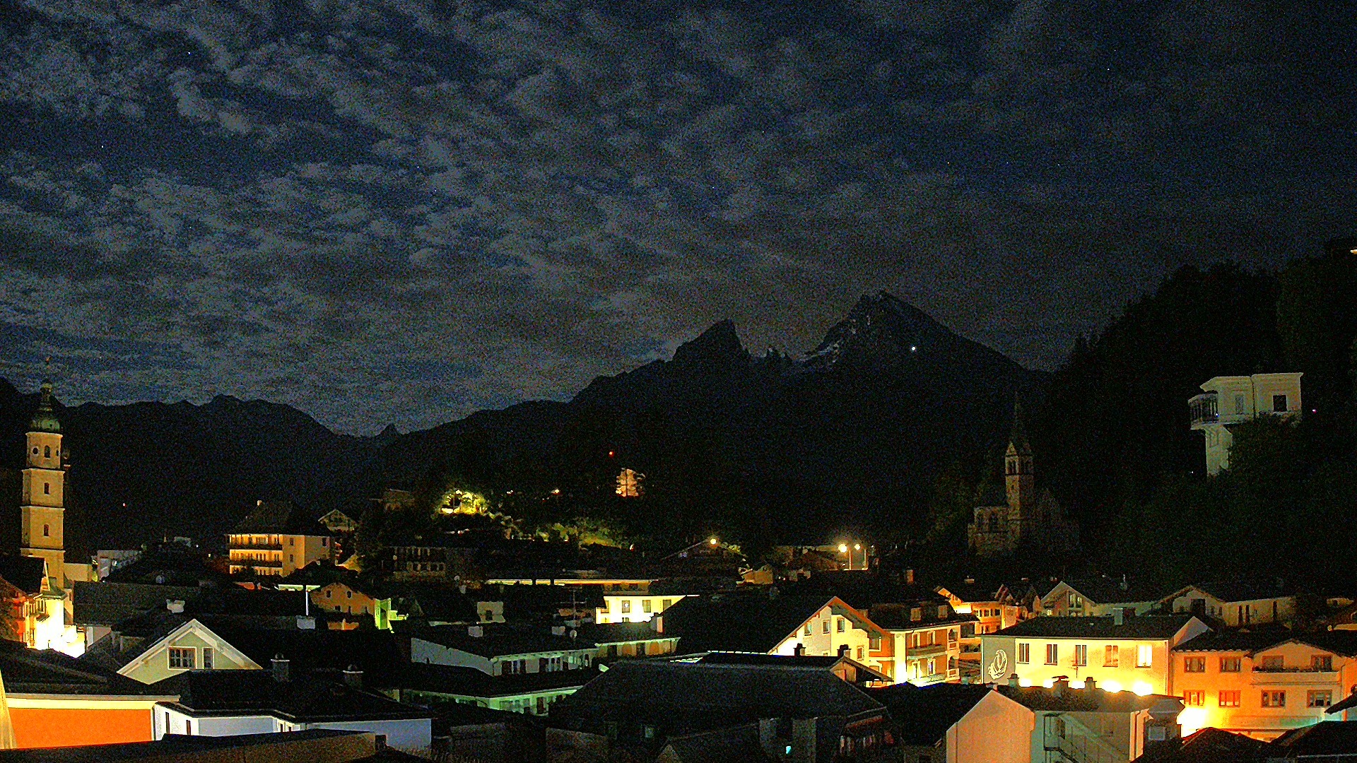 Archived image Webcam Berchtesgaden - City Centre