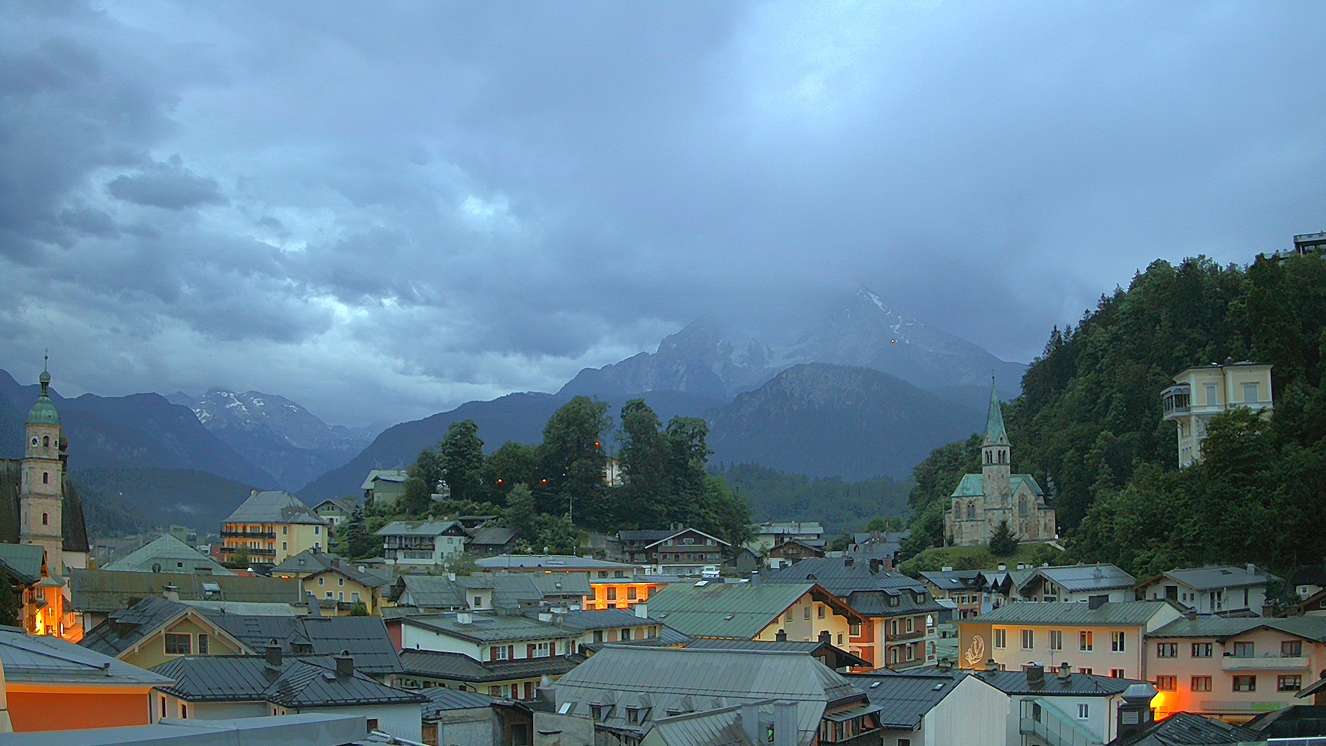 Archiv Foto Webcam Zentrum von Berchtesgaden
