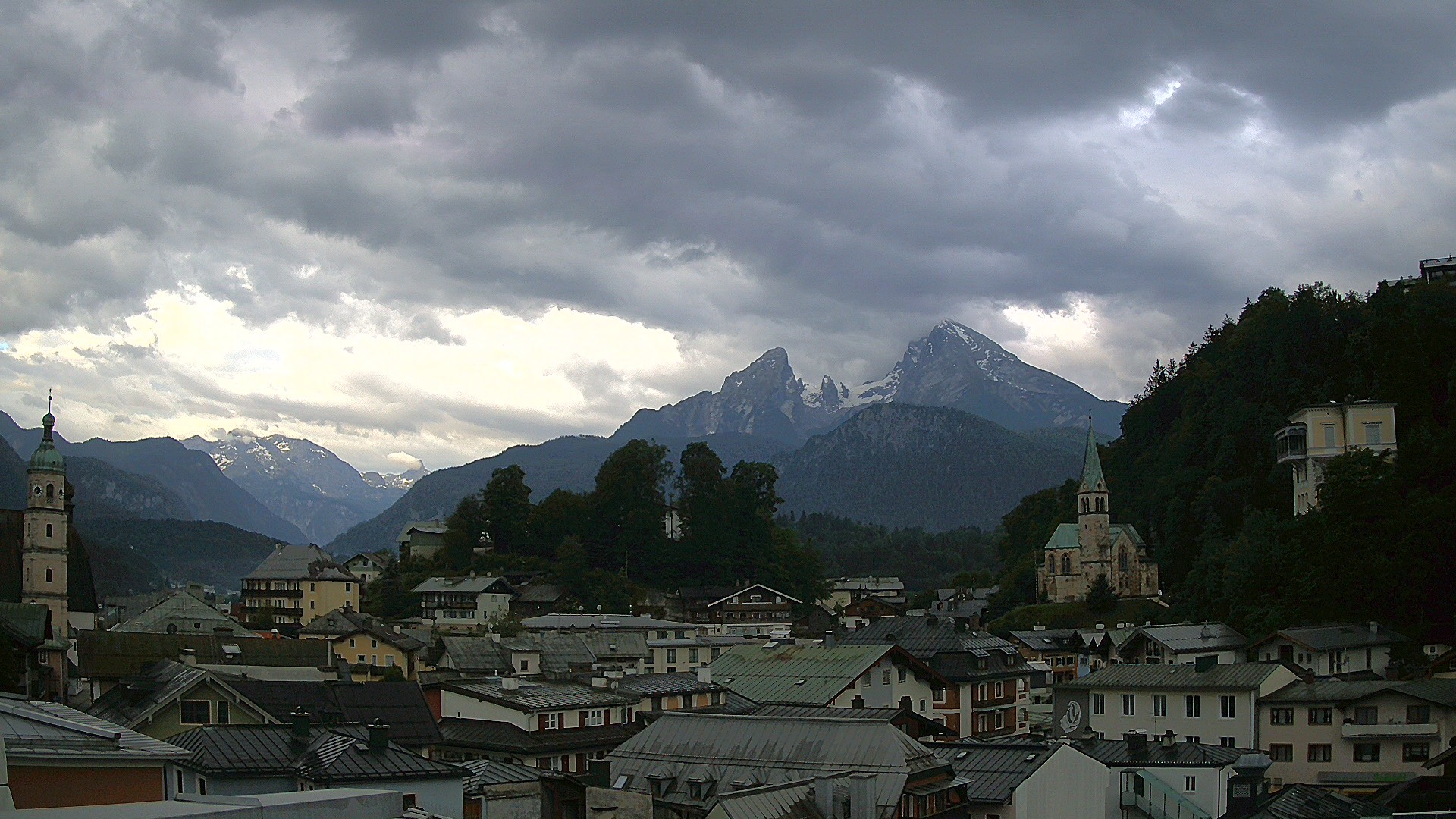 Archiv Foto Webcam Zentrum von Berchtesgaden