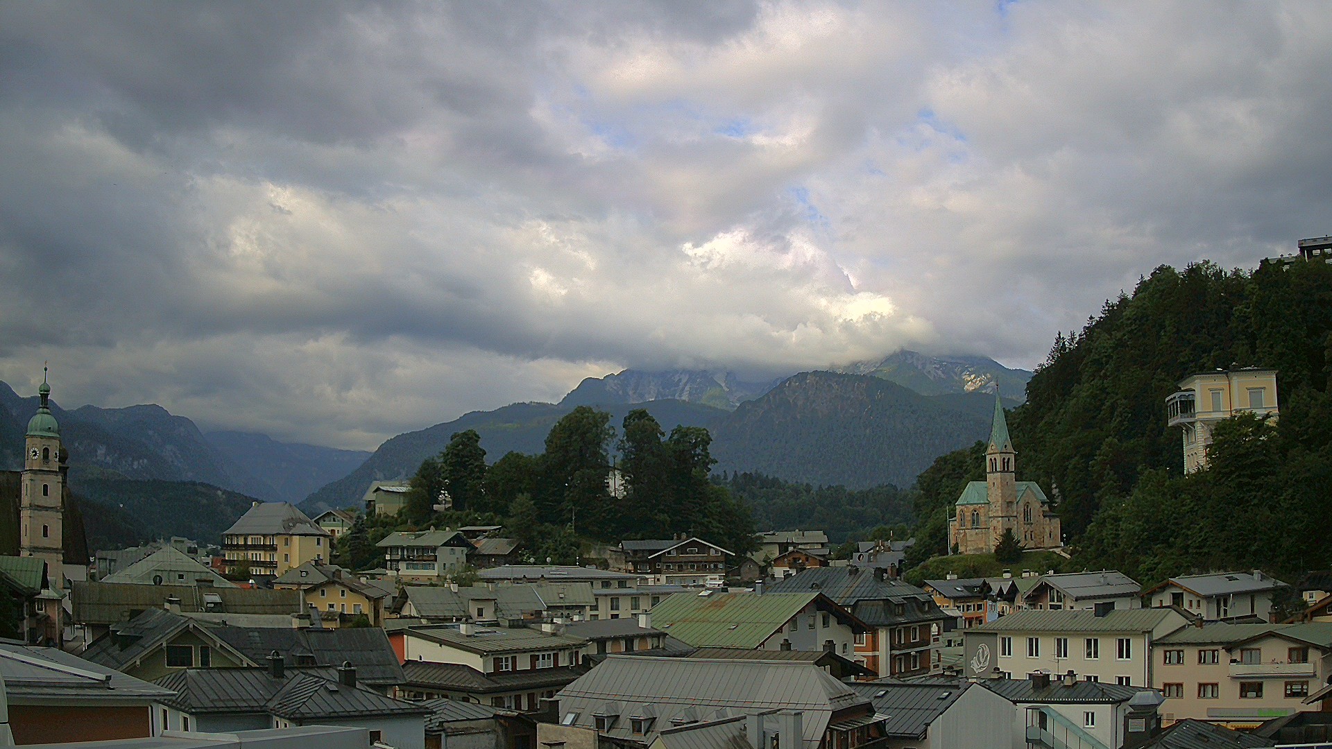 Archiv Foto Webcam Zentrum von Berchtesgaden