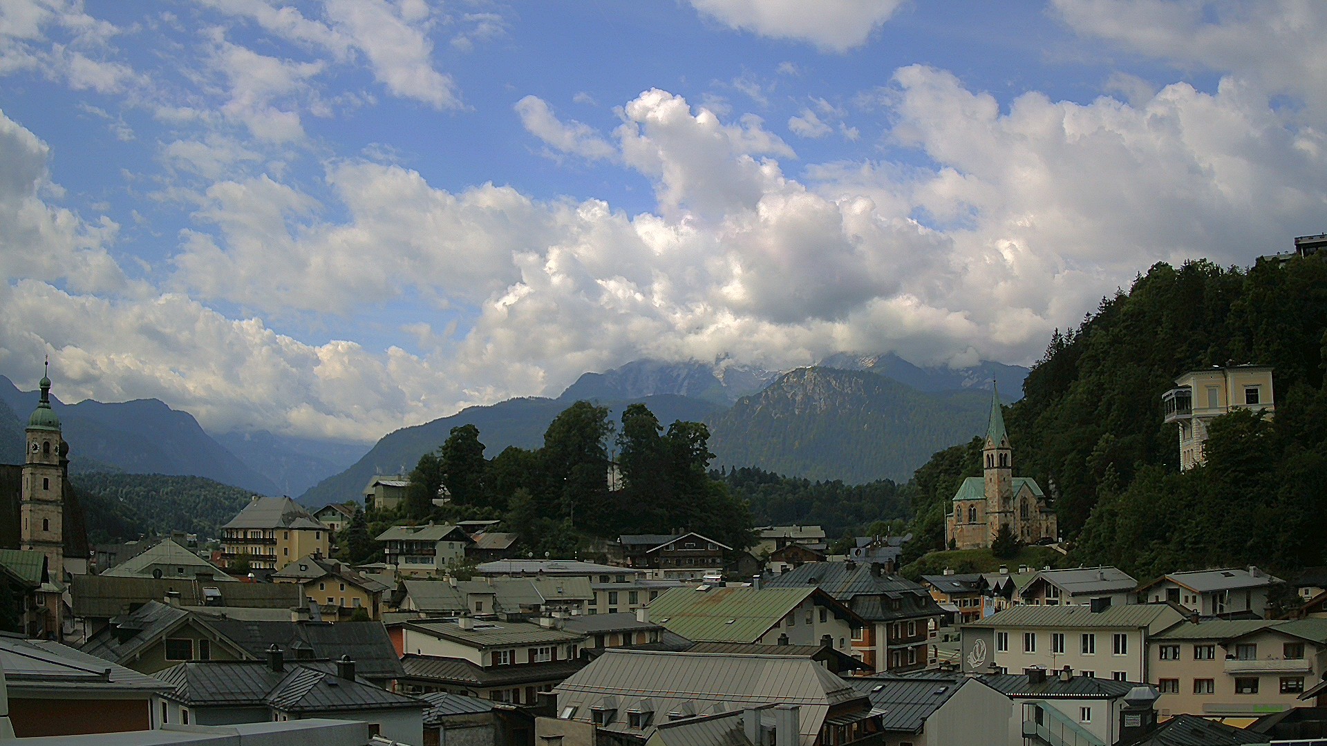 Archiv Foto Webcam Zentrum von Berchtesgaden