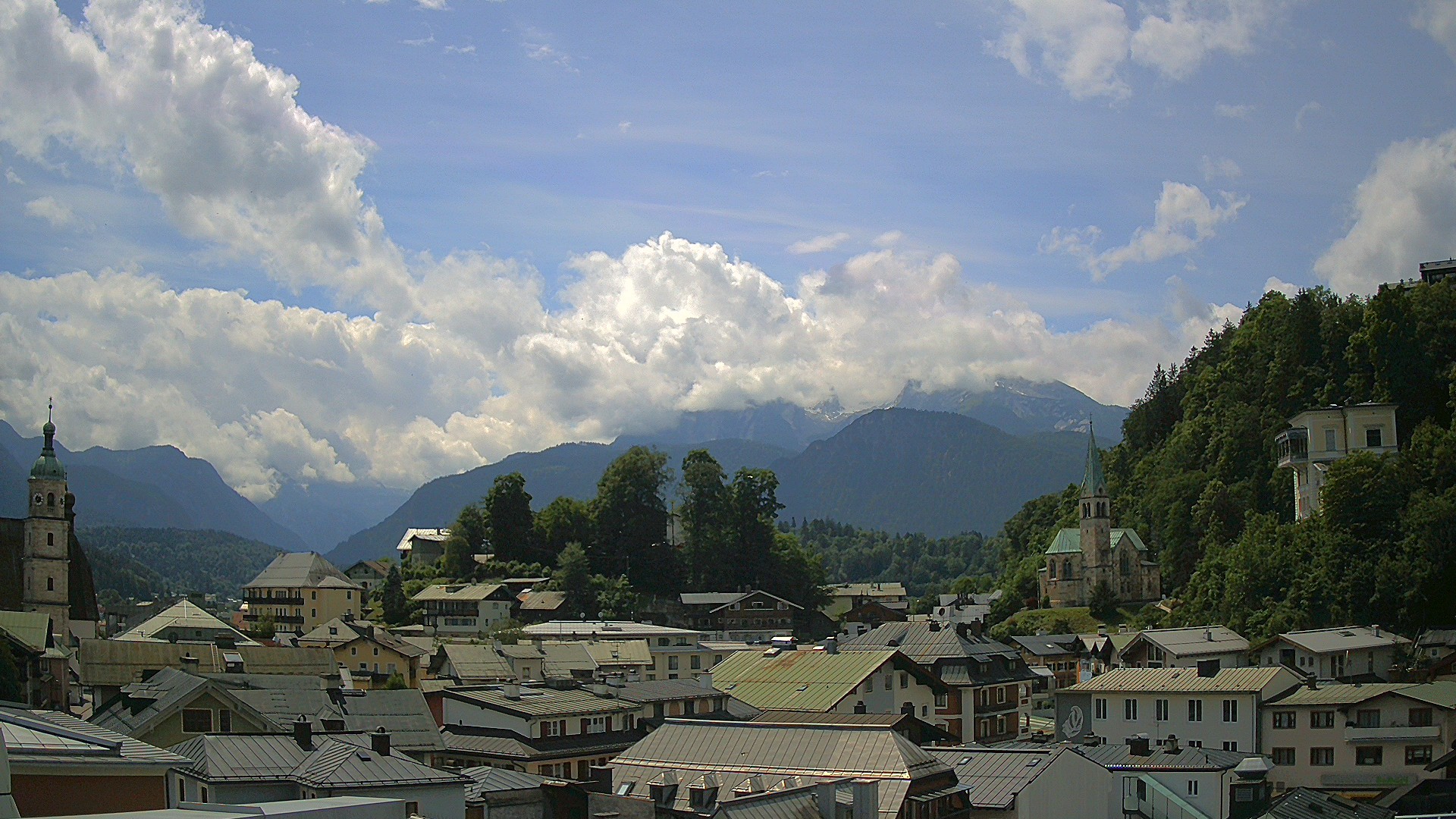 Archiv Foto Webcam Zentrum von Berchtesgaden