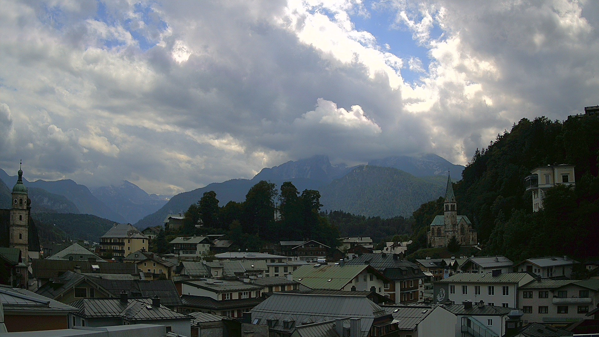 Archiv Foto Webcam Zentrum von Berchtesgaden