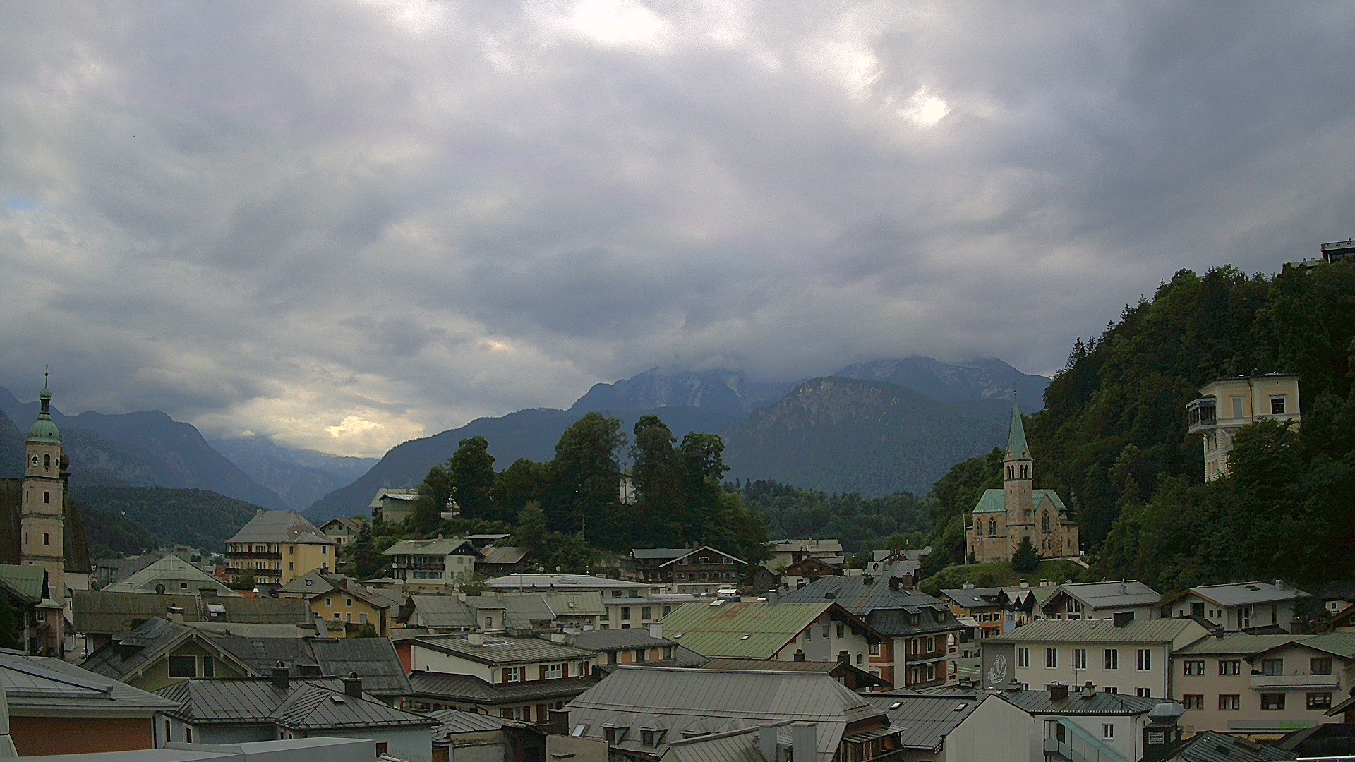 Archiv Foto Webcam Zentrum von Berchtesgaden