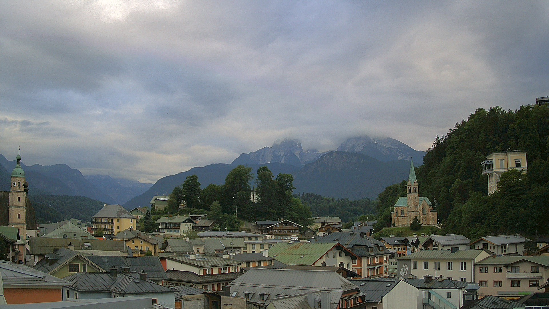 Archiv Foto Webcam Zentrum von Berchtesgaden