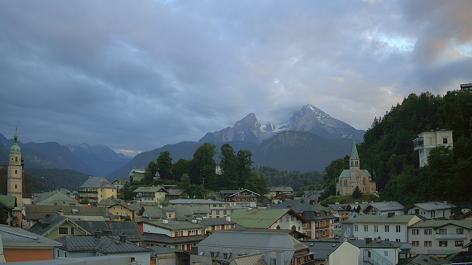 Archiv Foto Webcam Zentrum von Berchtesgaden
