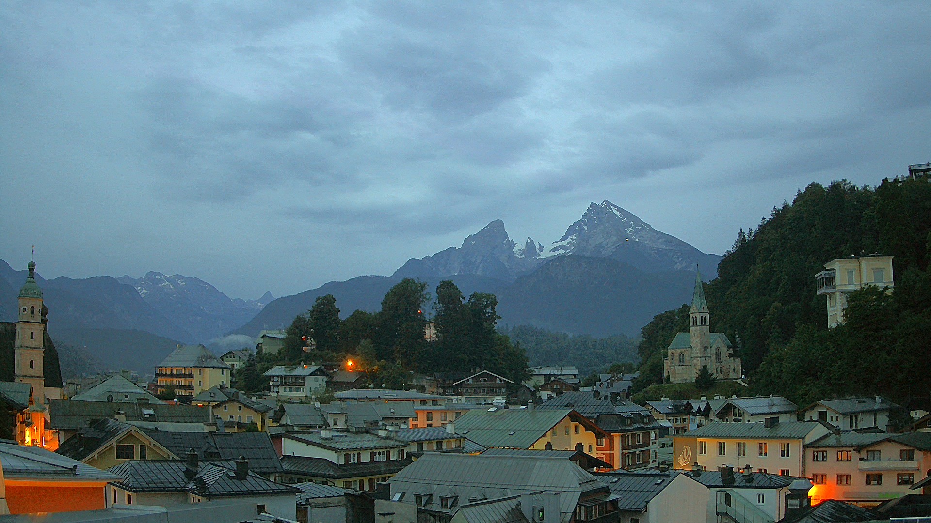 Archiv Foto Webcam Zentrum von Berchtesgaden