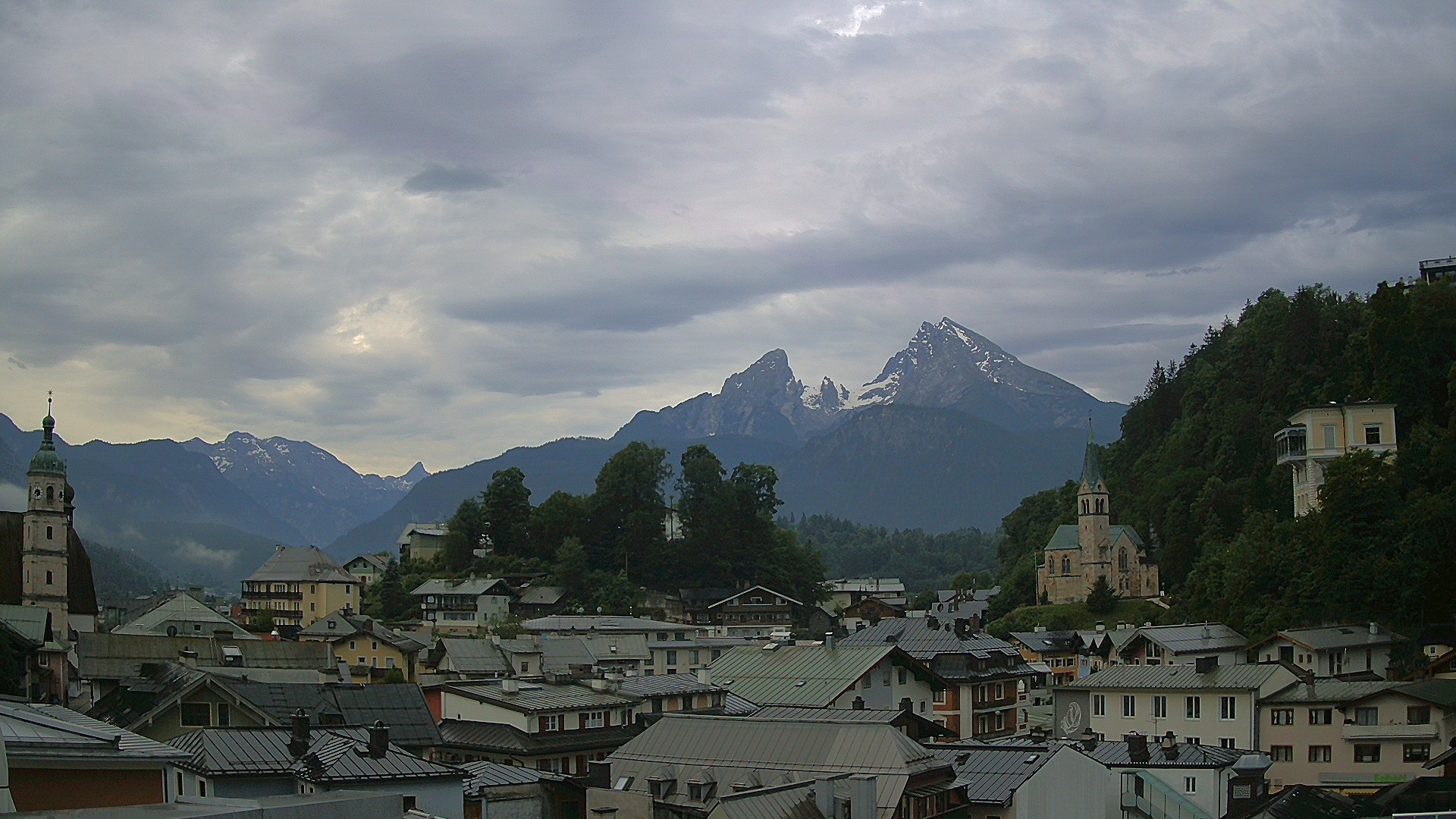 Archiv Foto Webcam Zentrum von Berchtesgaden