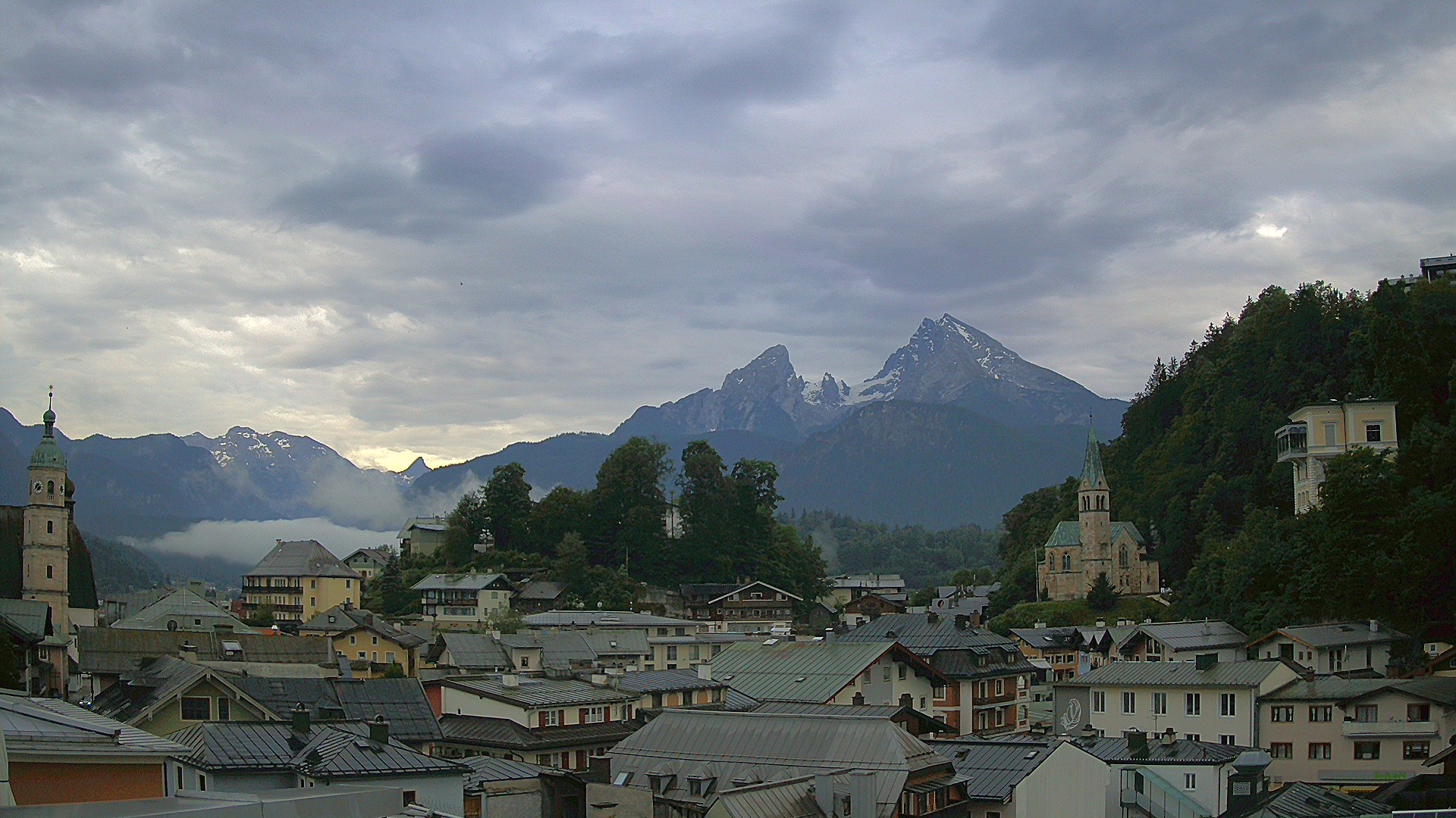 Archiv Foto Webcam Zentrum von Berchtesgaden
