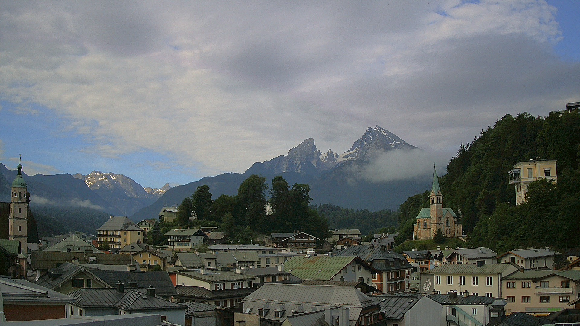 Archiv Foto Webcam Zentrum von Berchtesgaden