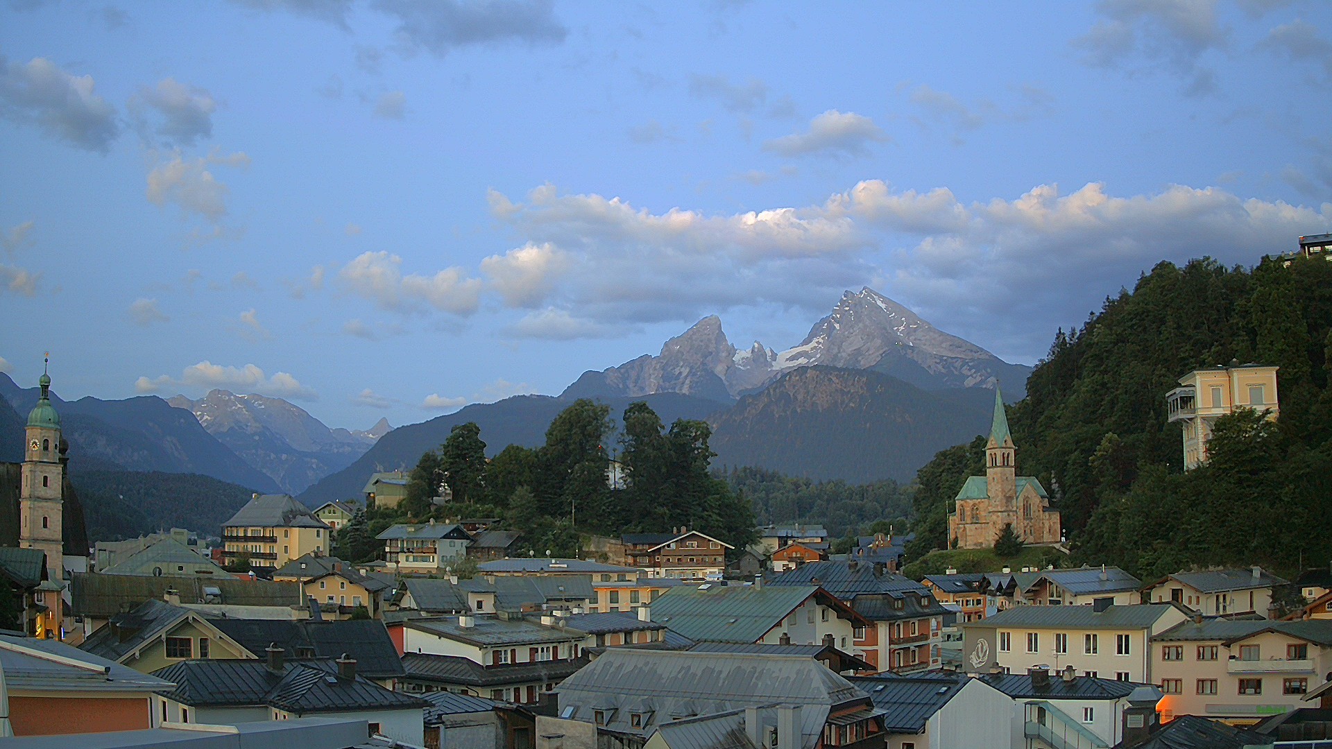 Archiv Foto Webcam Zentrum von Berchtesgaden