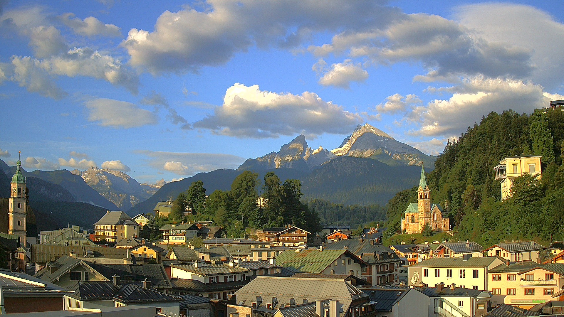 Archiv Foto Webcam Zentrum von Berchtesgaden
