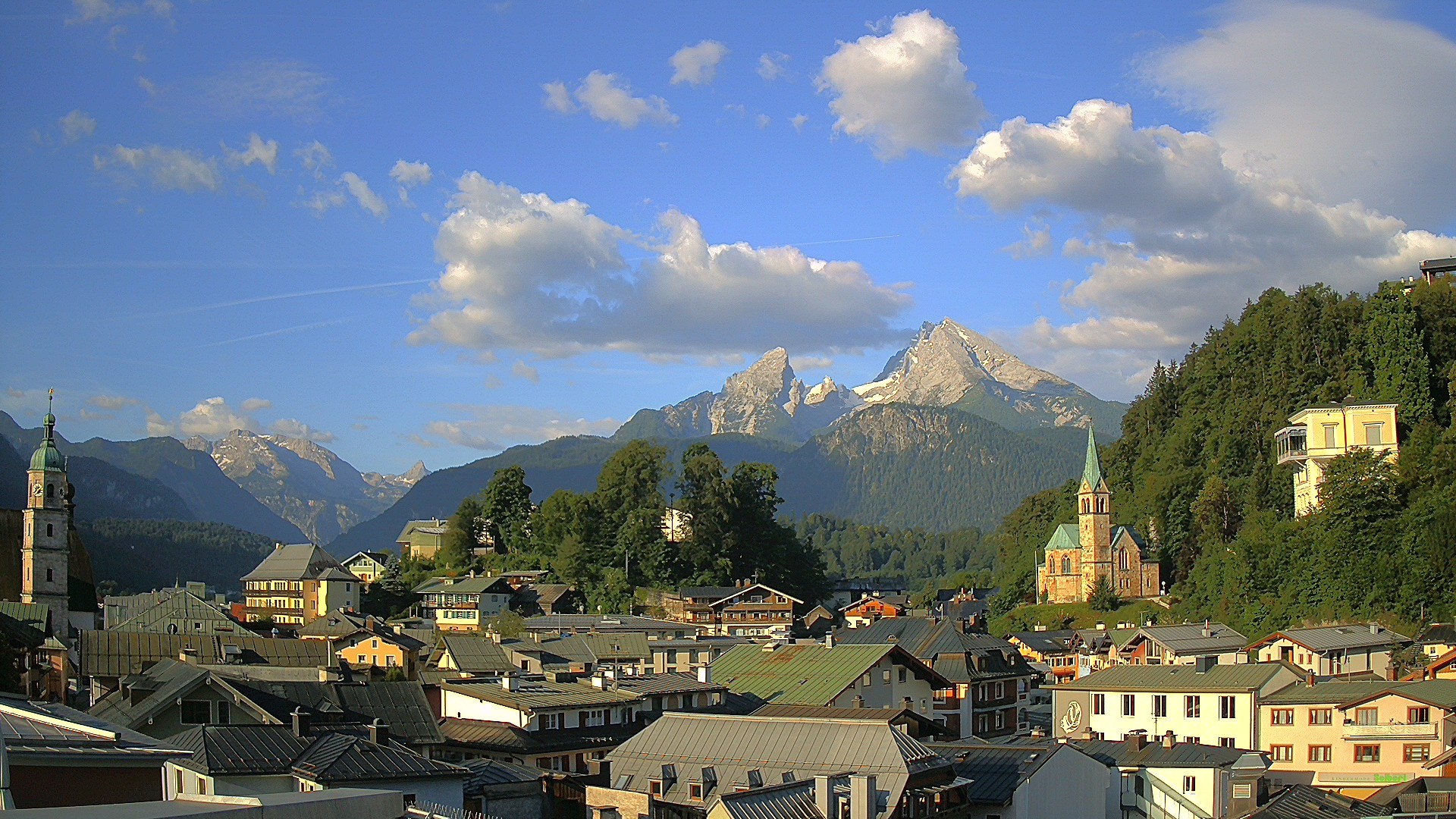 Archiv Foto Webcam Zentrum von Berchtesgaden