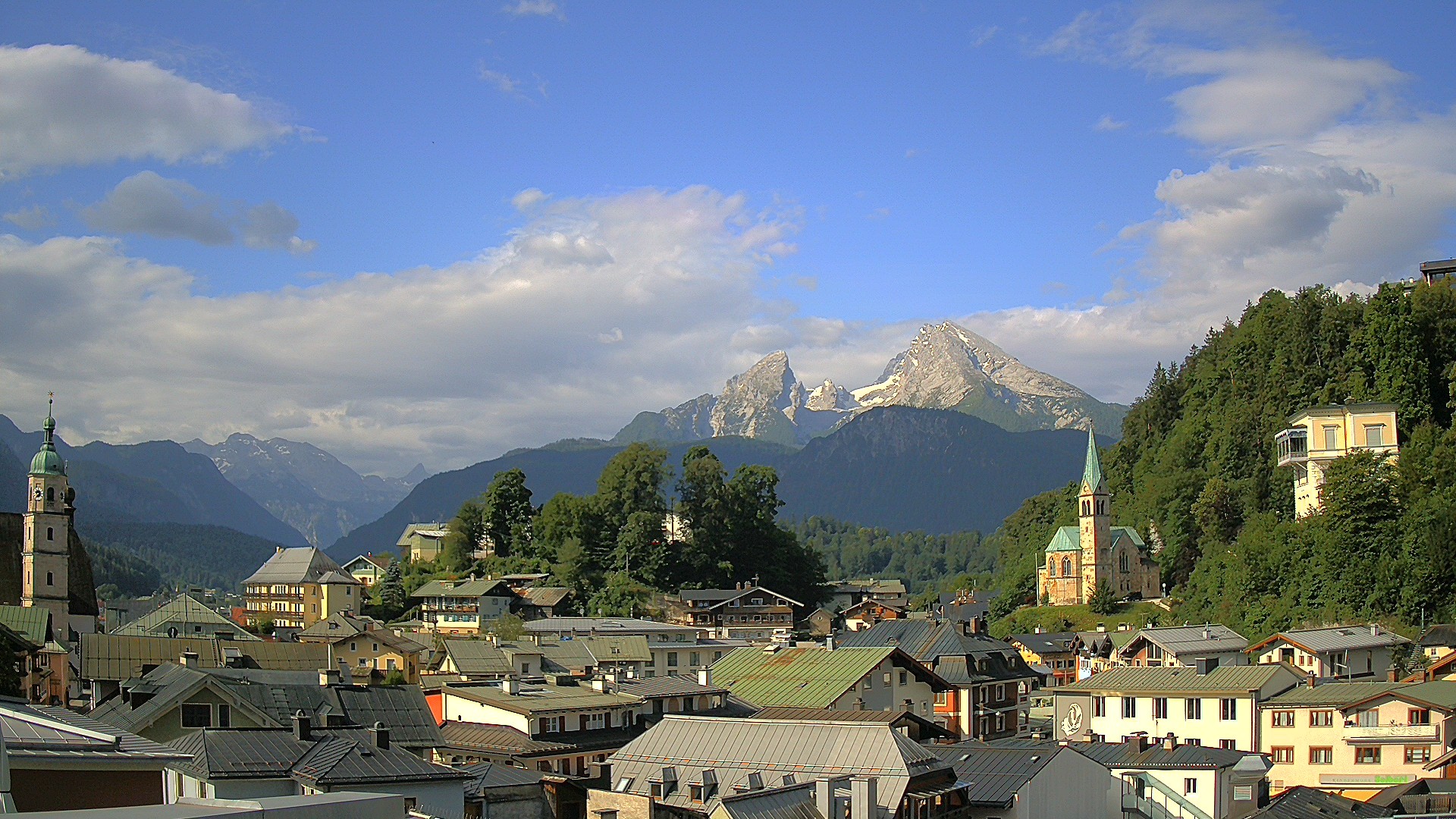 Archiv Foto Webcam Zentrum von Berchtesgaden