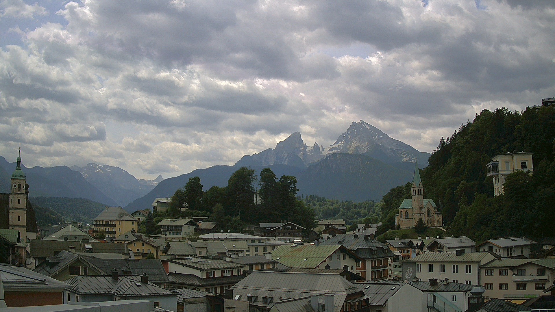 Archiv Foto Webcam Zentrum von Berchtesgaden