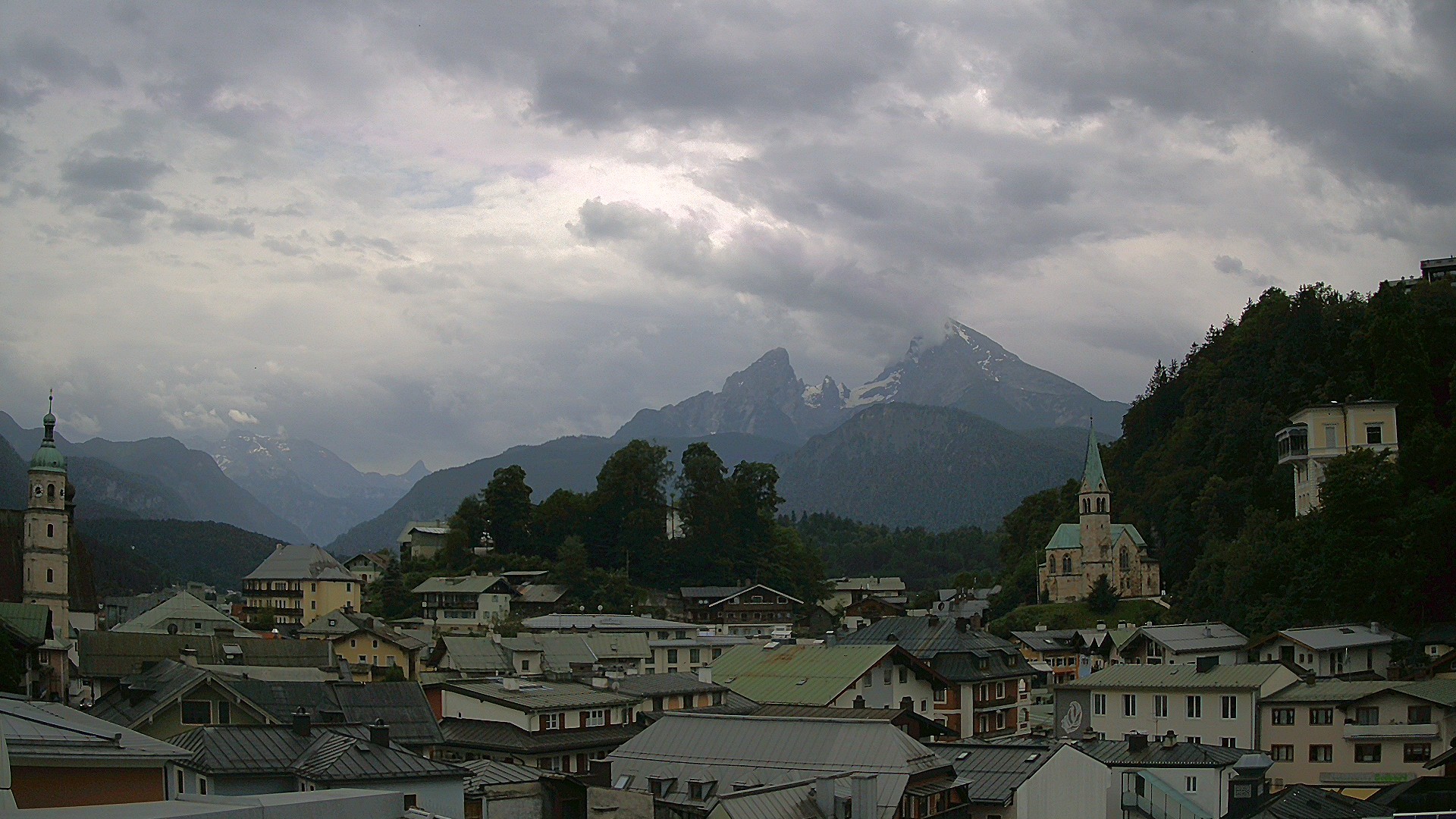 Archiv Foto Webcam Zentrum von Berchtesgaden