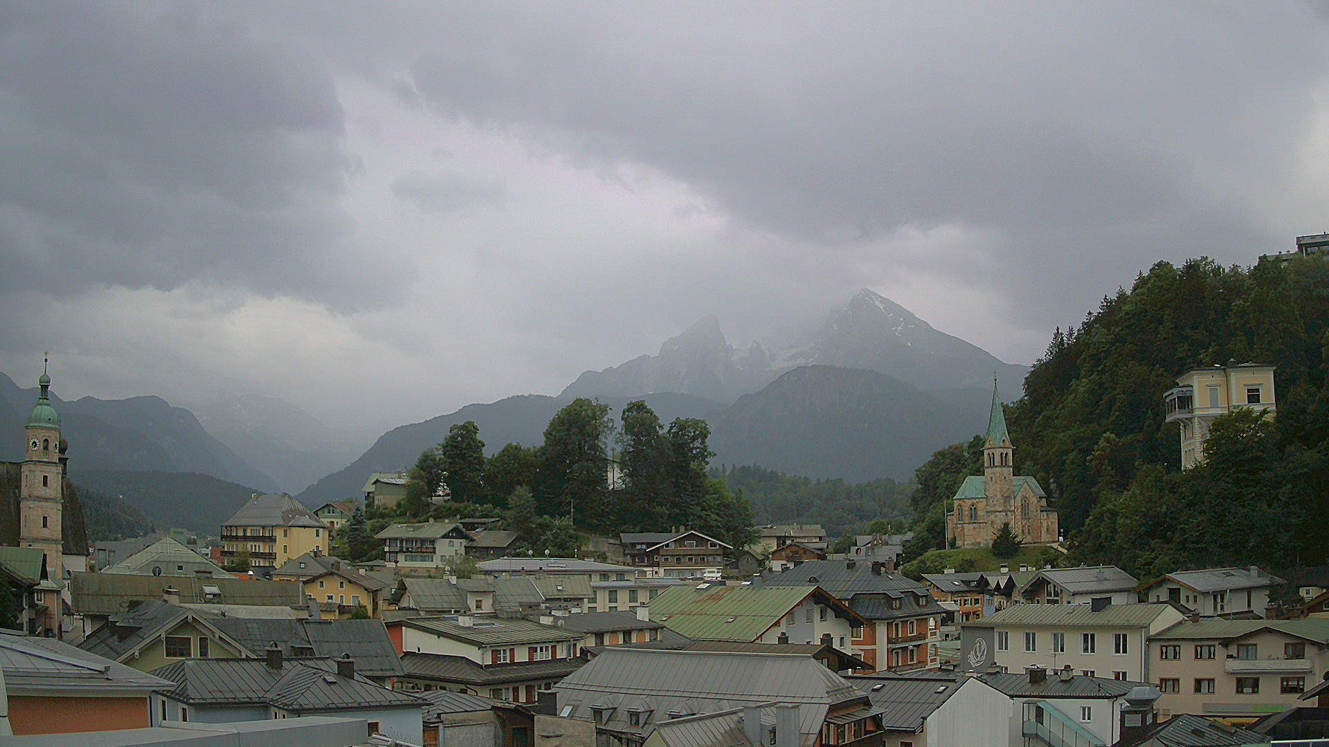 Archiv Foto Webcam Zentrum von Berchtesgaden