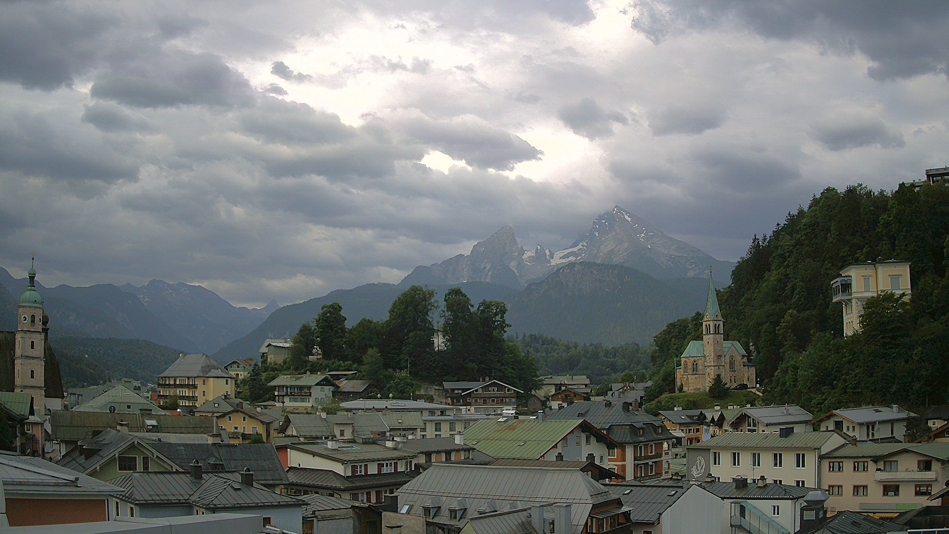 Archiv Foto Webcam Zentrum von Berchtesgaden