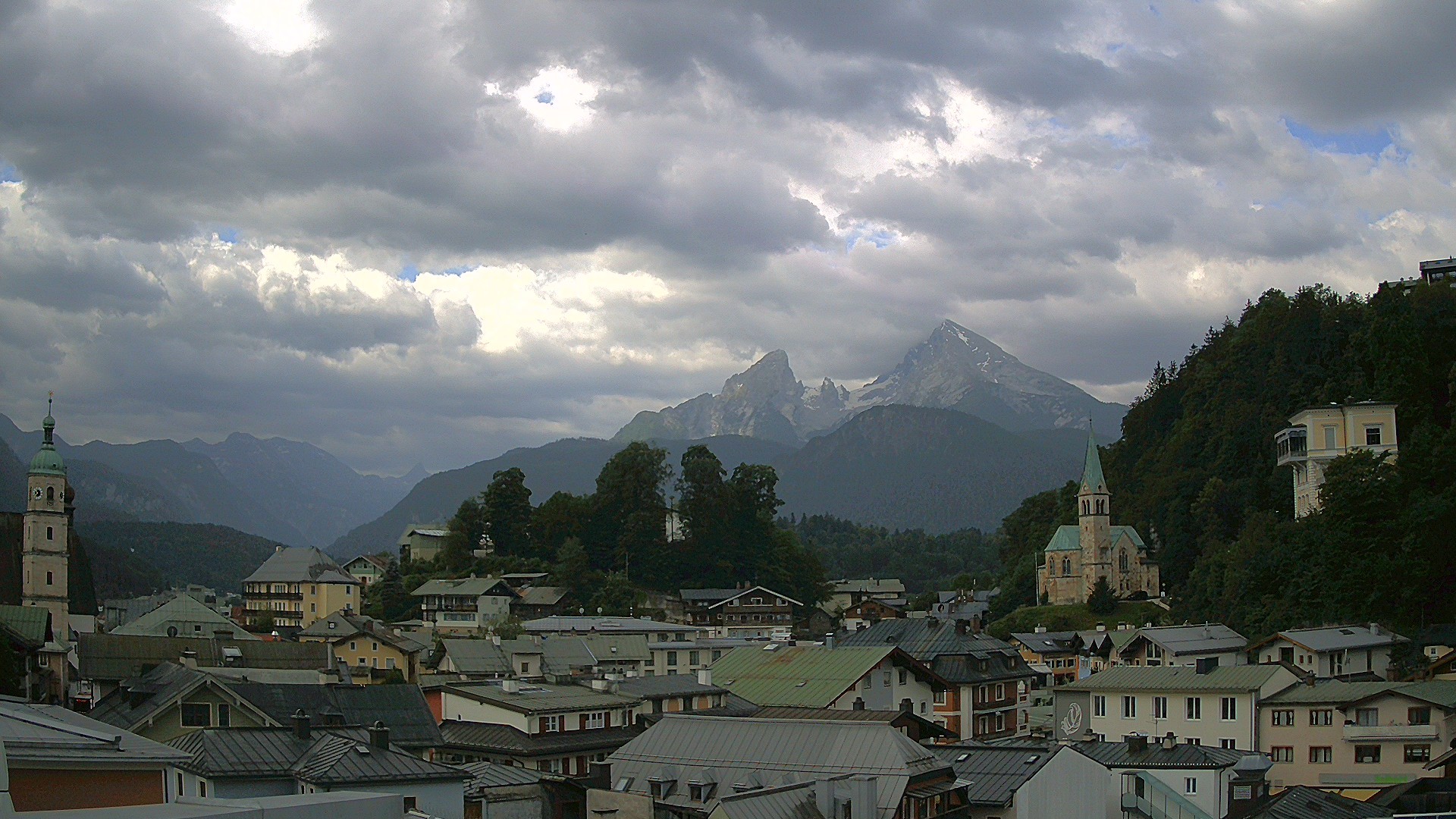 Archiv Foto Webcam Zentrum von Berchtesgaden