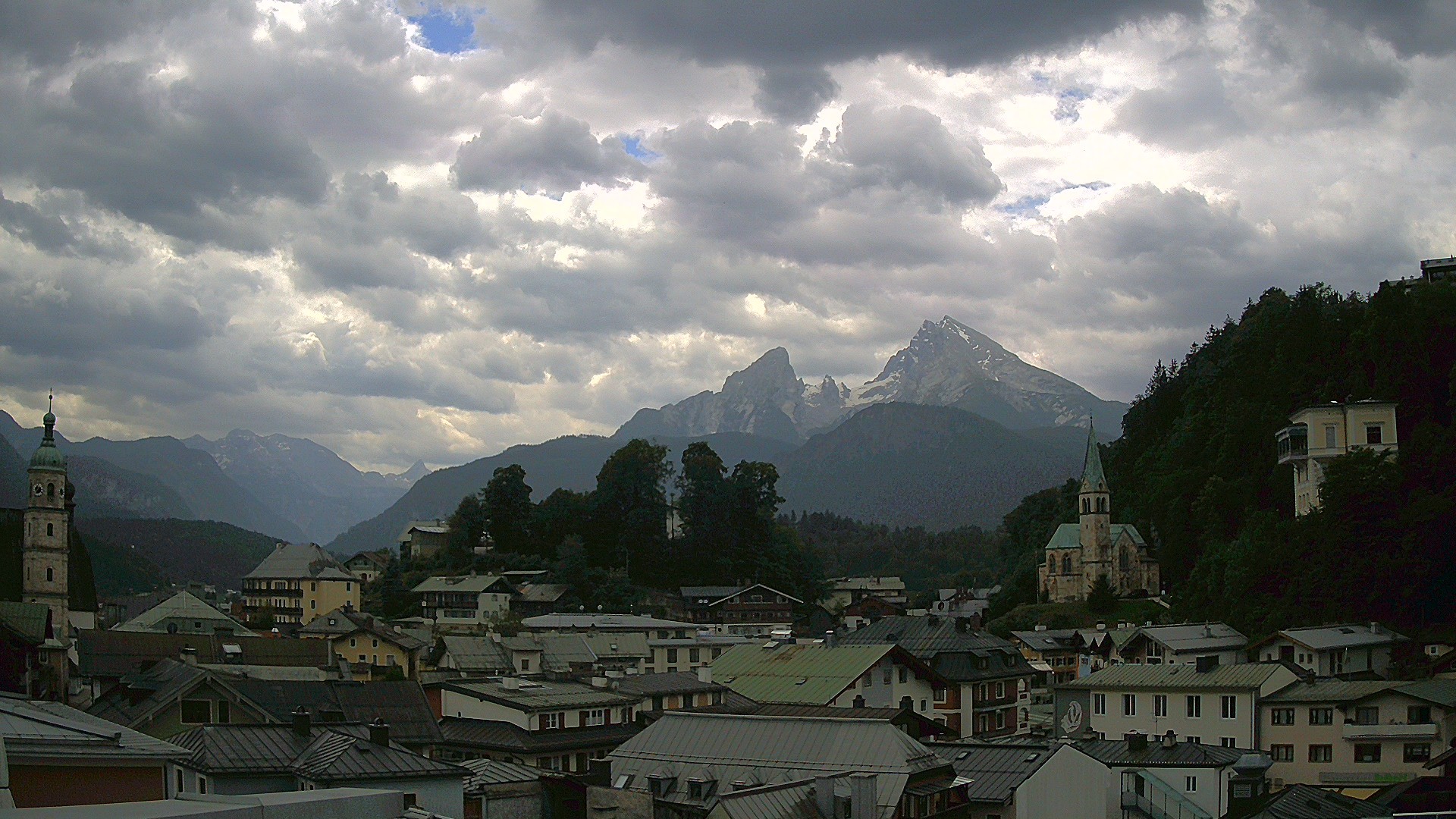 Archiv Foto Webcam Zentrum von Berchtesgaden
