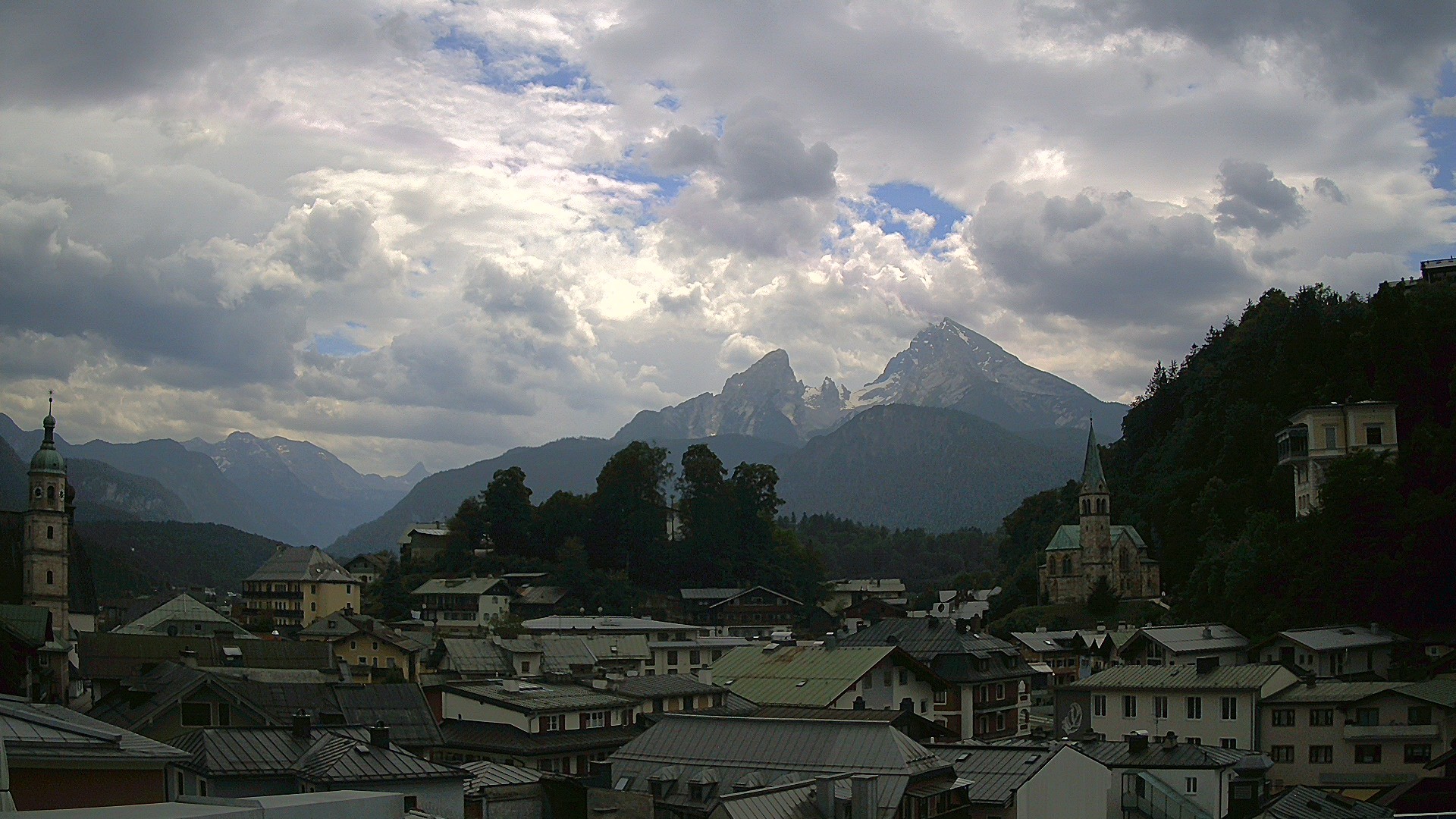 Archiv Foto Webcam Zentrum von Berchtesgaden