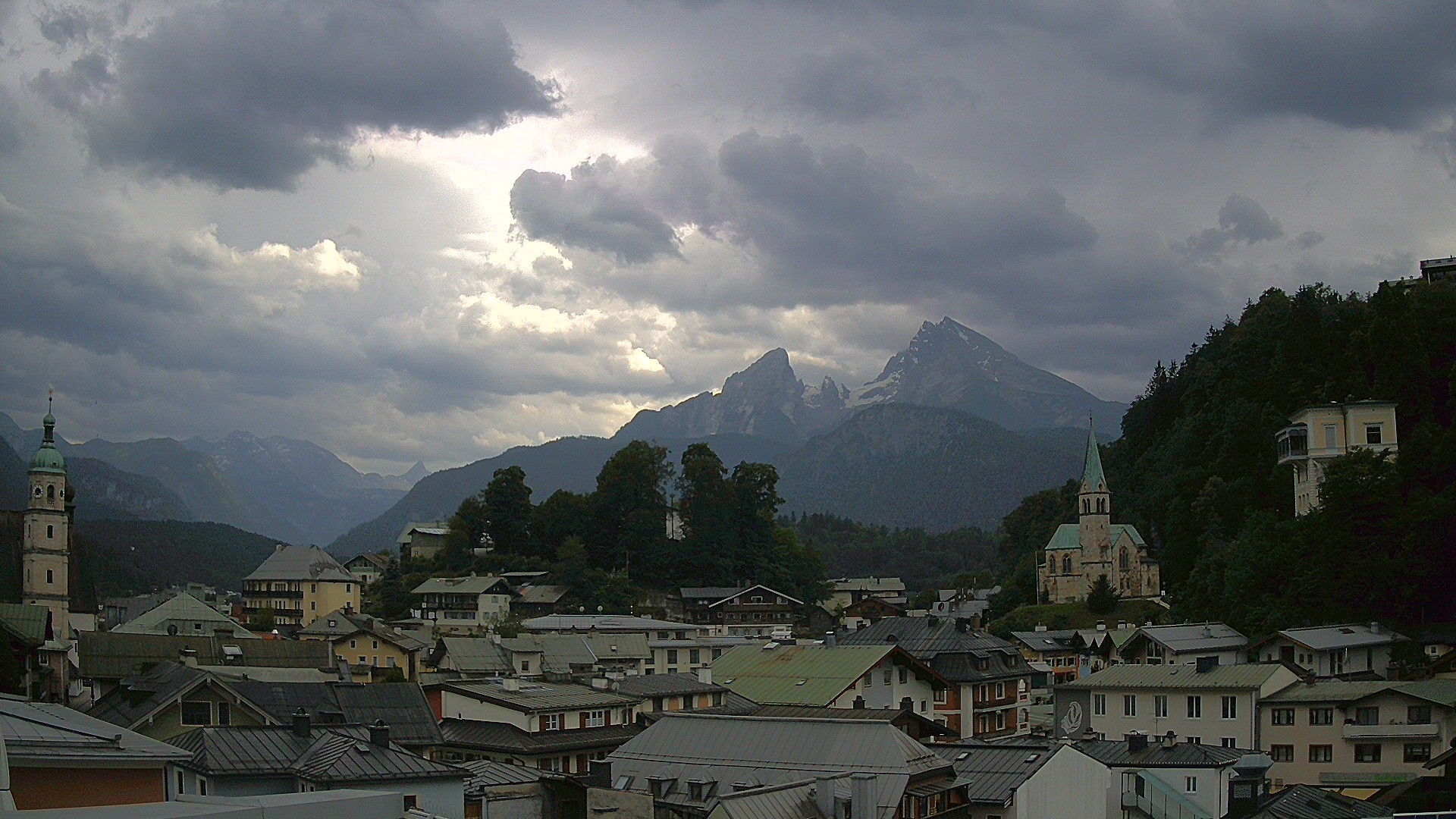 Archiv Foto Webcam Zentrum von Berchtesgaden