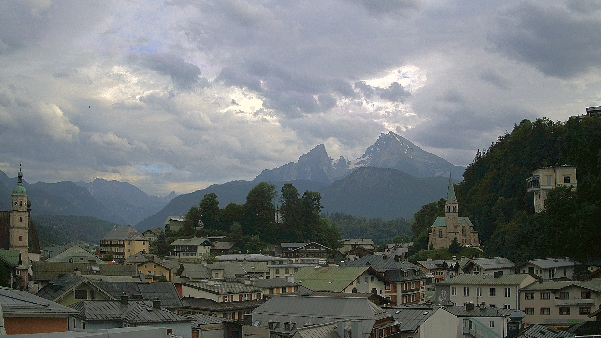 Archiv Foto Webcam Zentrum von Berchtesgaden
