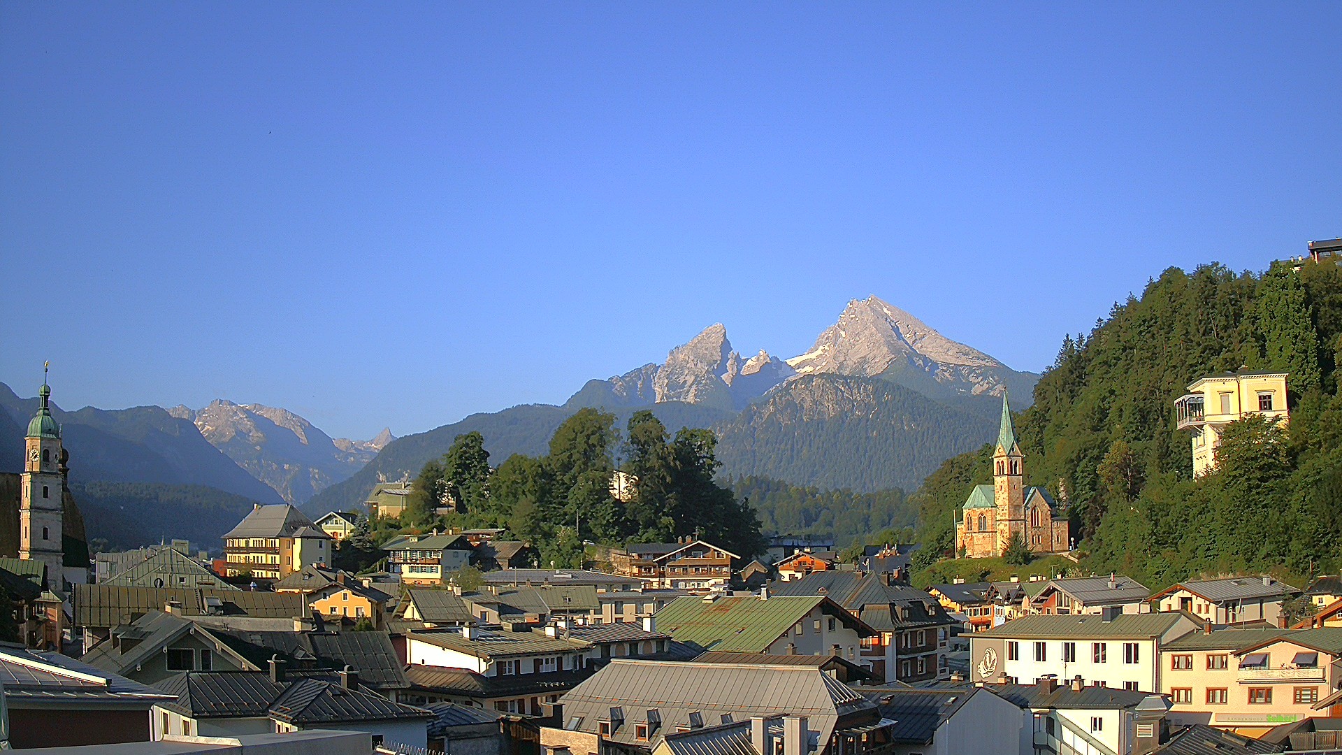 Archiv Foto Webcam Zentrum von Berchtesgaden