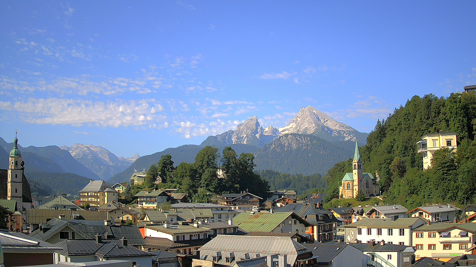 Archiv Foto Webcam Zentrum von Berchtesgaden